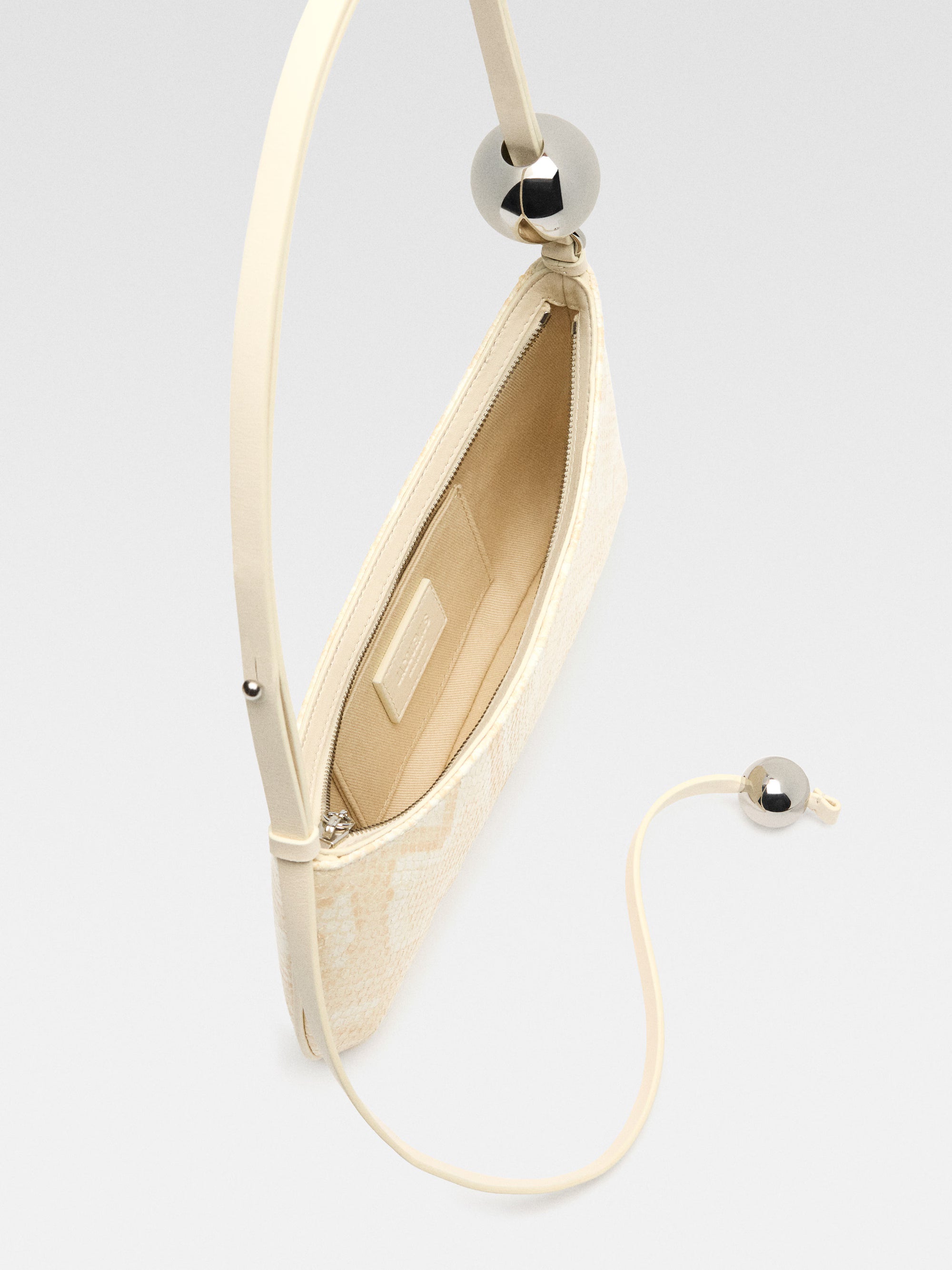 Jacquemus The Bisou Perle Bag - Ivory