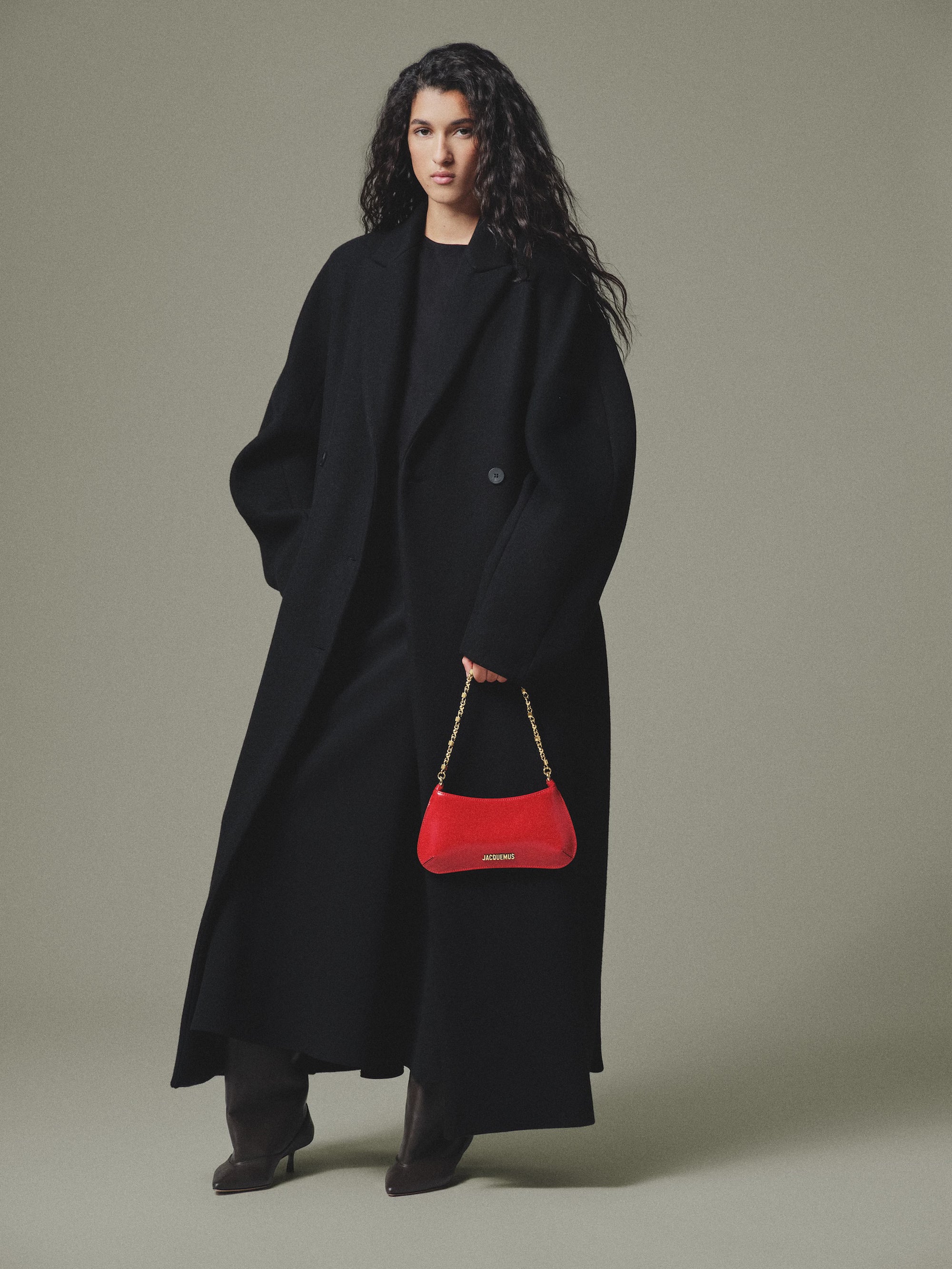 Jacquemus The Small Bisou Chaîne Bag - Red/Gold