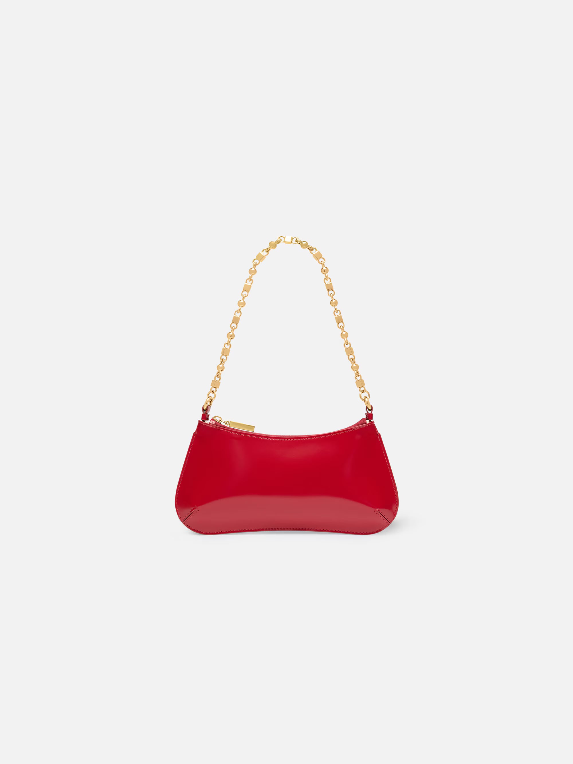 Jacquemus The Small Bisou Chaîne Bag - Red/Gold