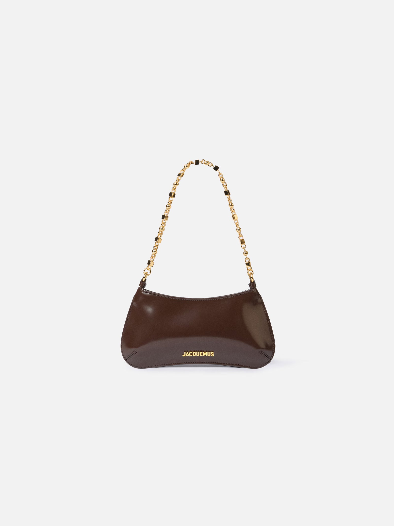 Jacquemus The Small Bisou Chaîne Bag - Midnight Brown