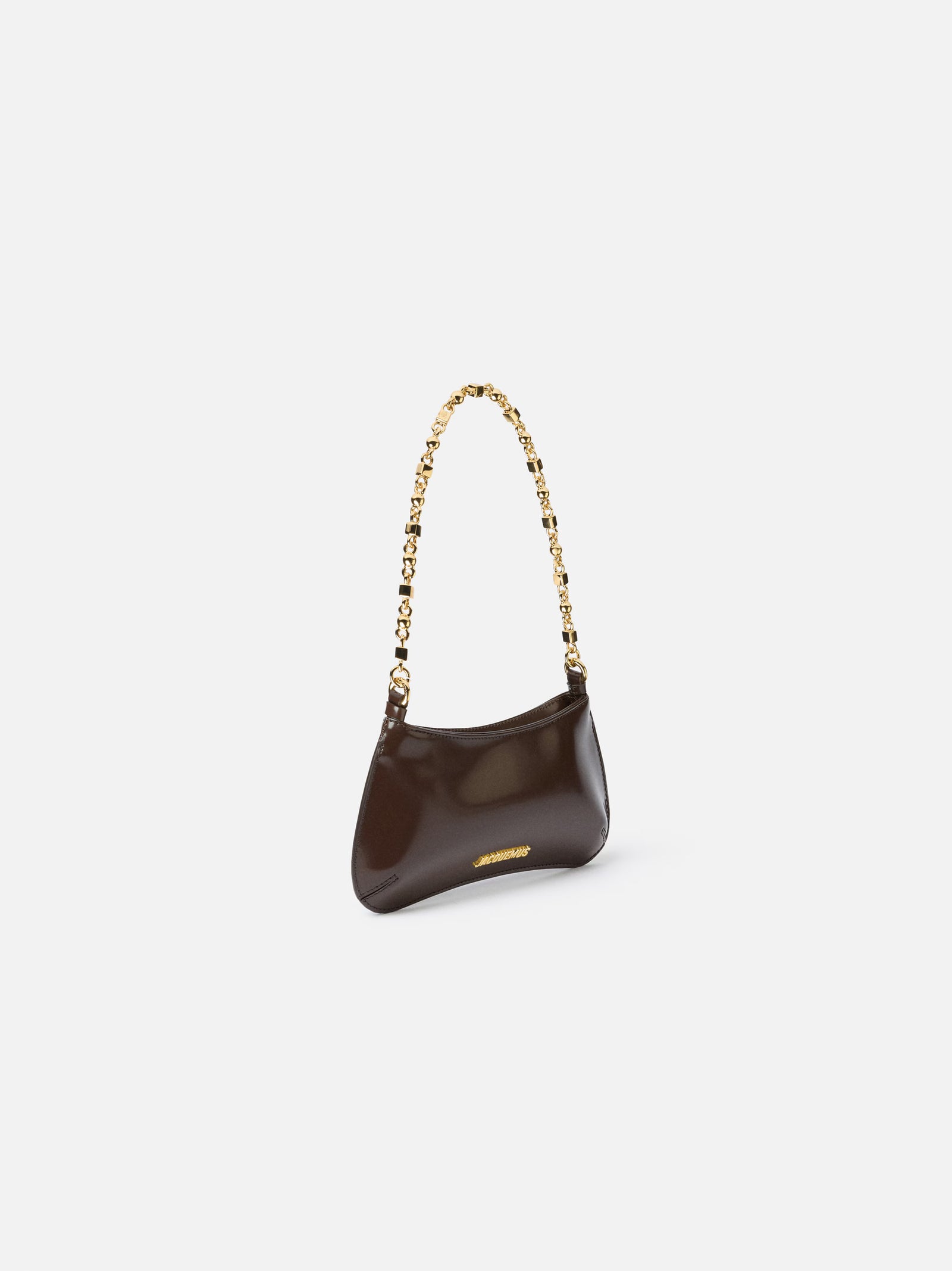 Jacquemus The Small Bisou Chaîne Bag - Midnight Brown