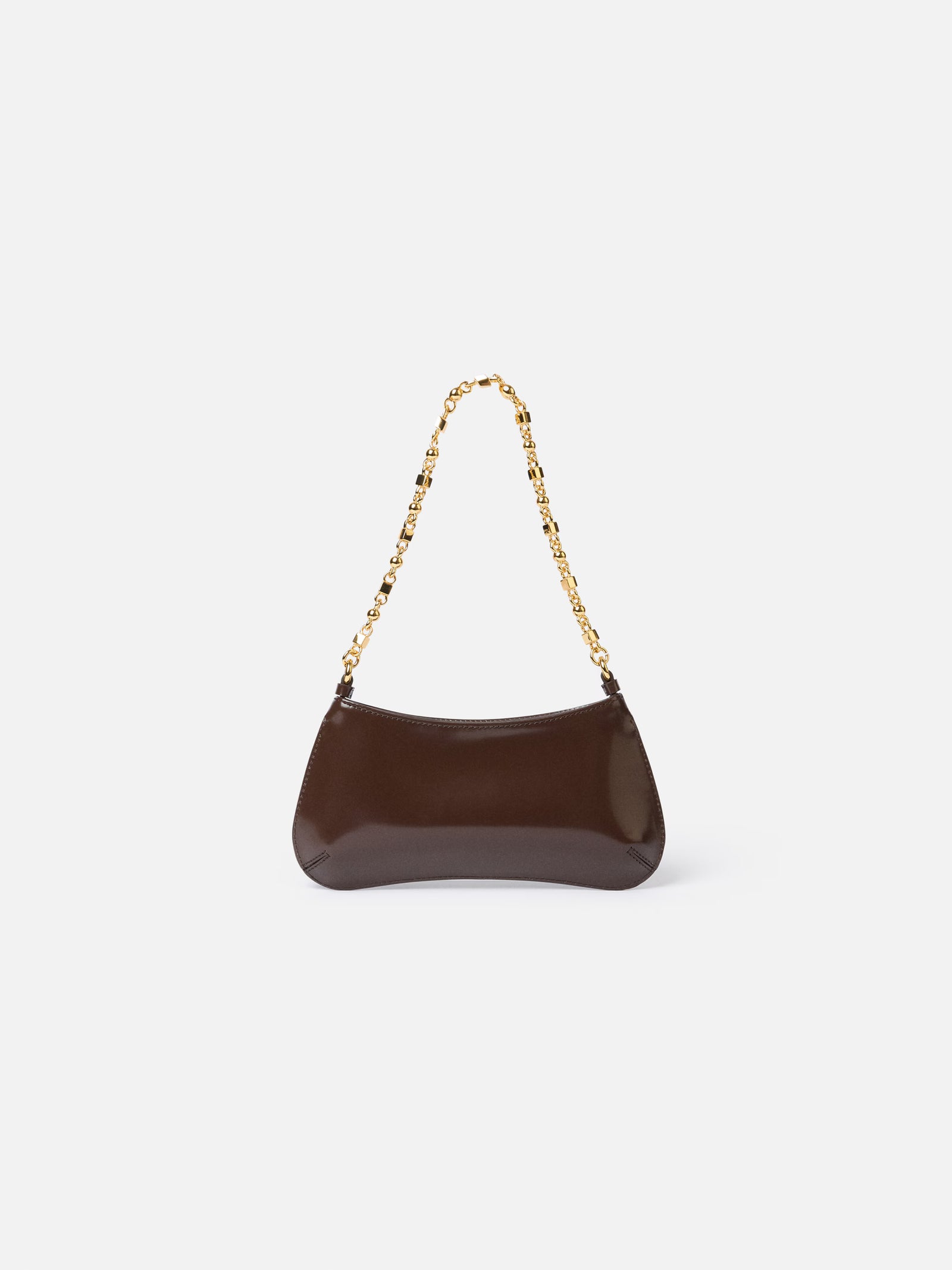 Jacquemus The Small Bisou Chaîne Bag - Midnight Brown