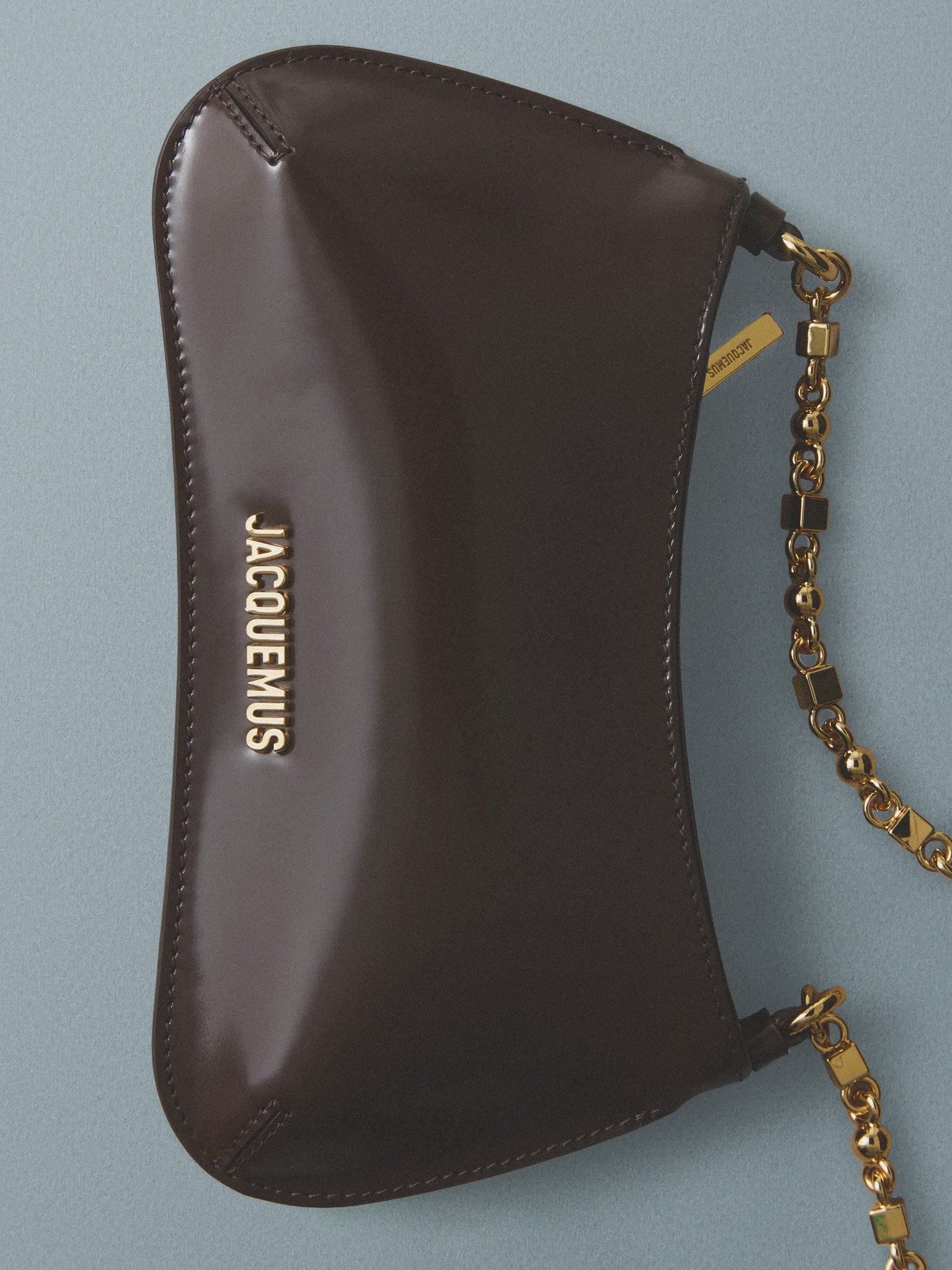 Jacquemus The Small Bisou Chaîne Bag - Midnight Brown