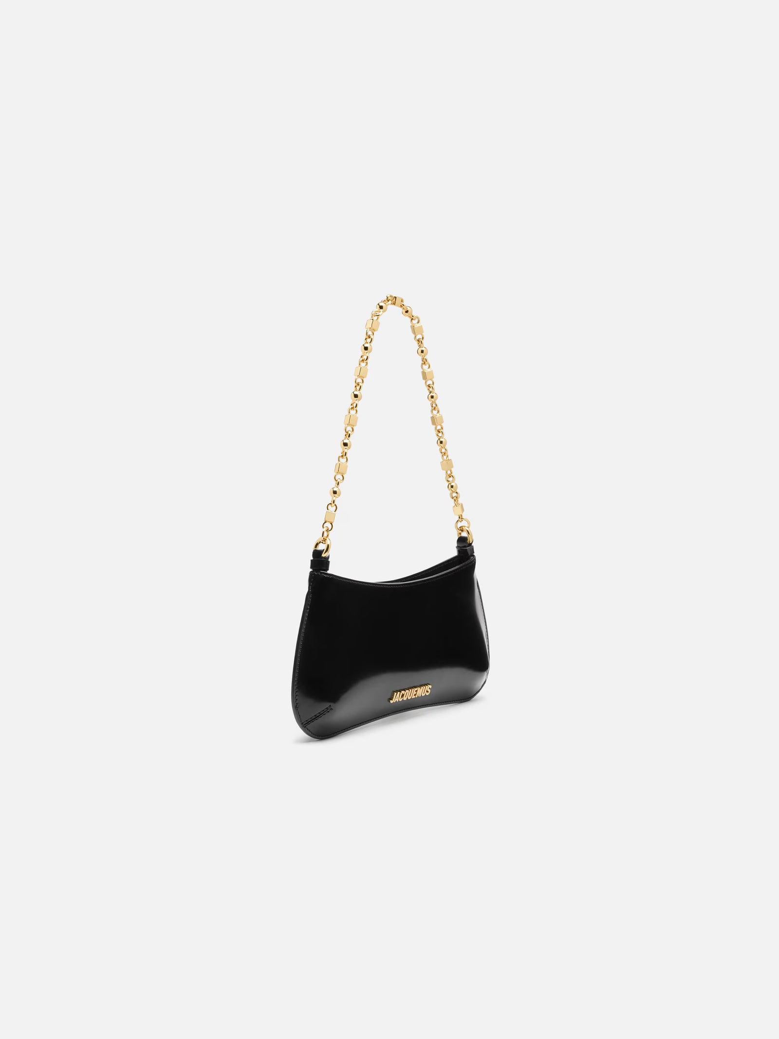 Jacquemus The Small Bisou Chaîne Bag - Black/Gold