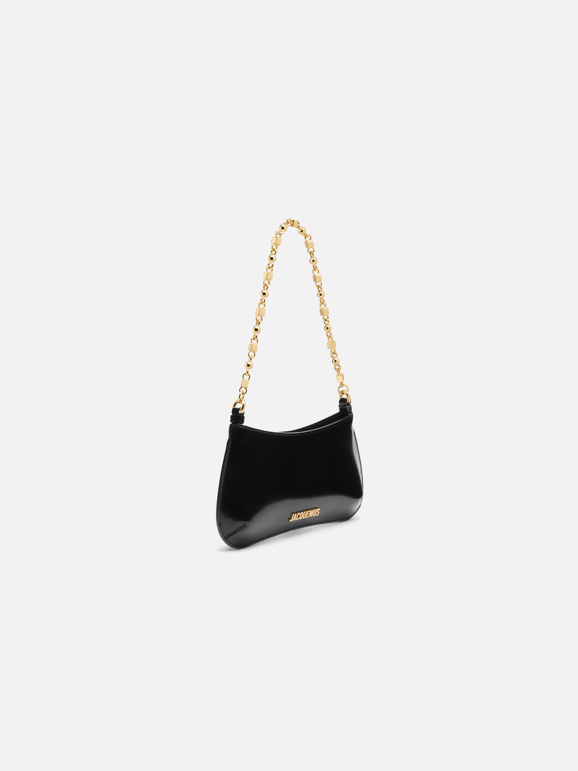 Jacquemus The Small Bisou Chaîne Bag - Black/Gold