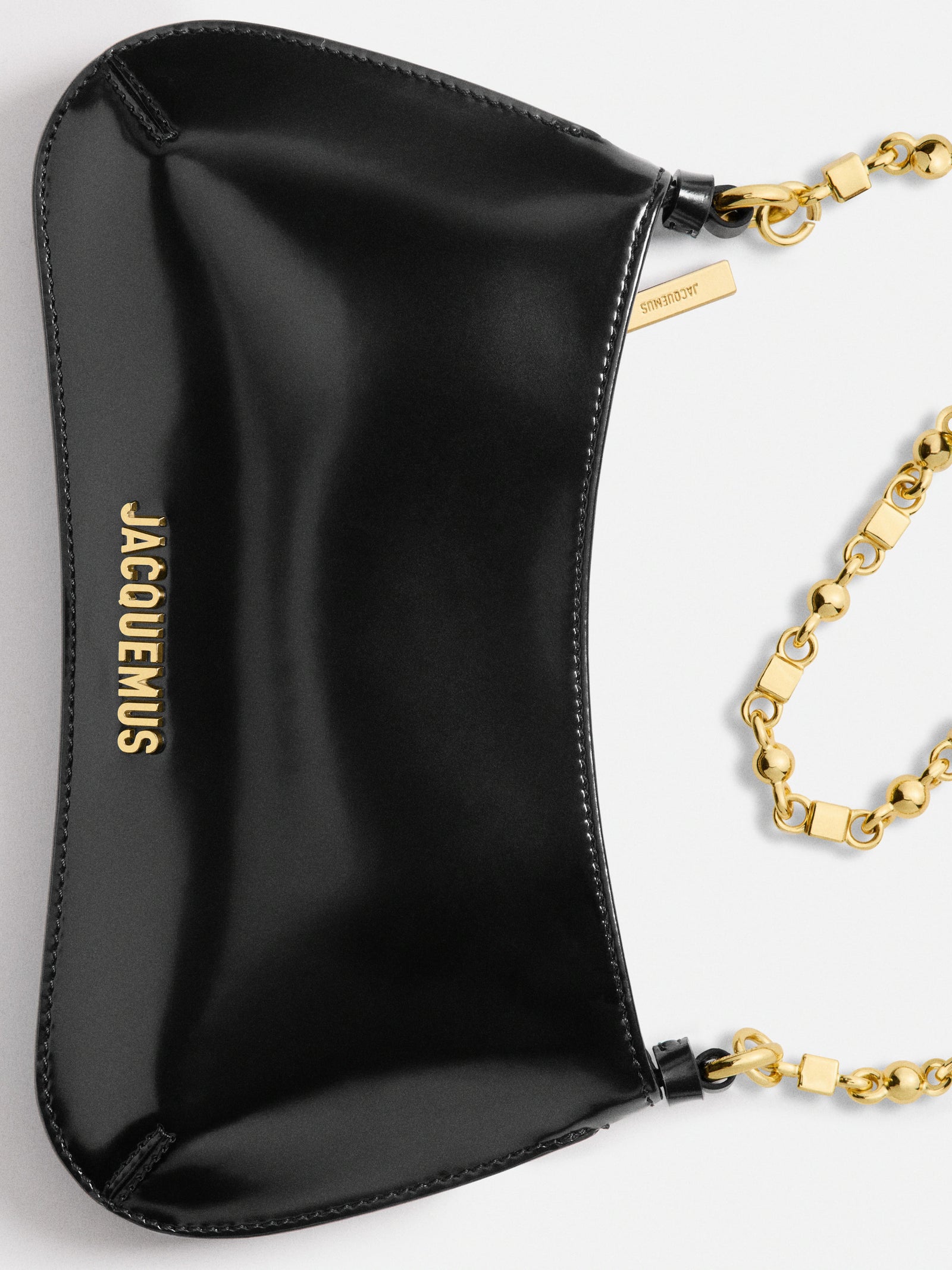 Jacquemus The Small Bisou Chaîne Bag - Black/Gold