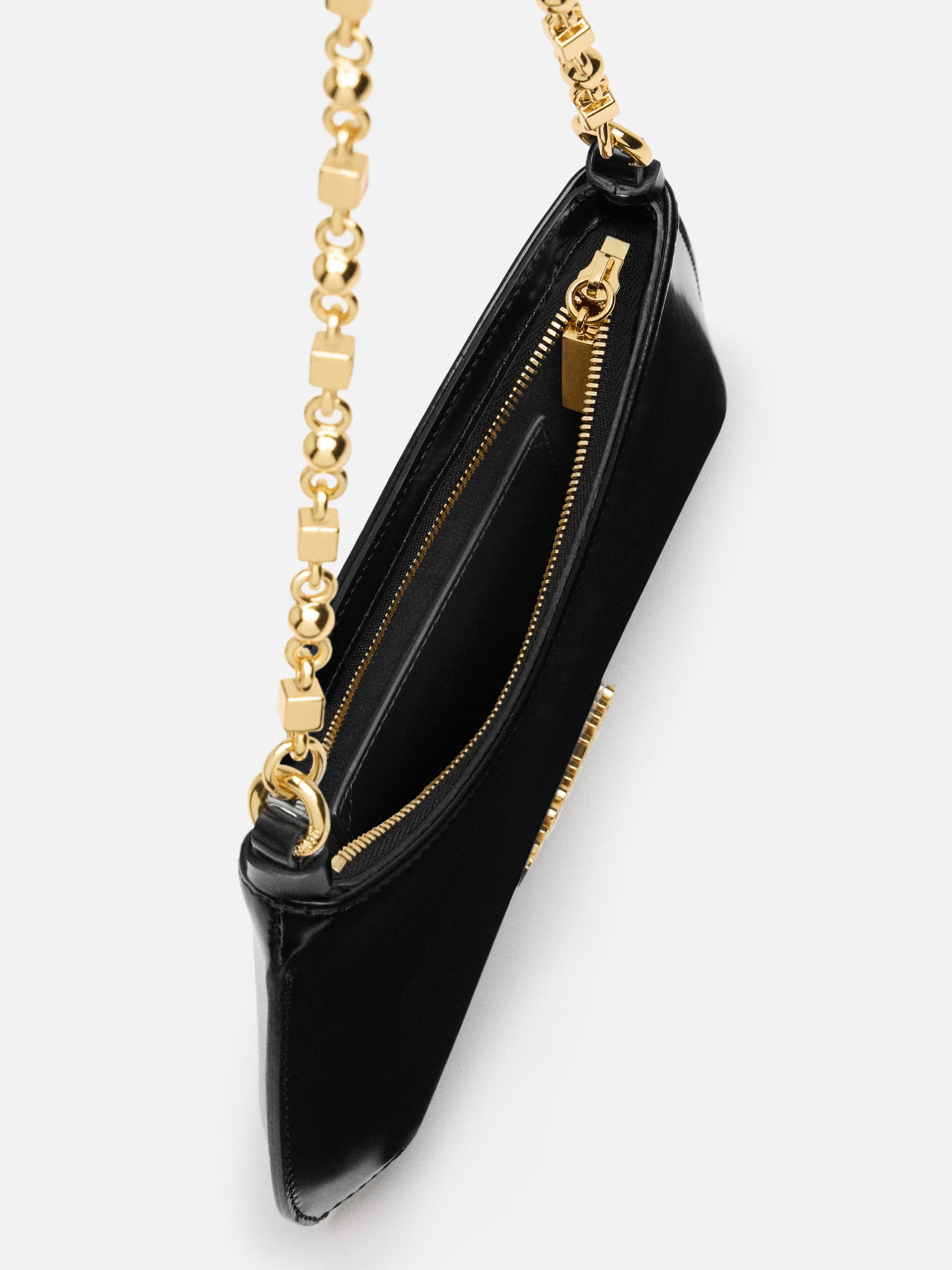 Jacquemus The Small Bisou Chaîne Bag - Black/Gold