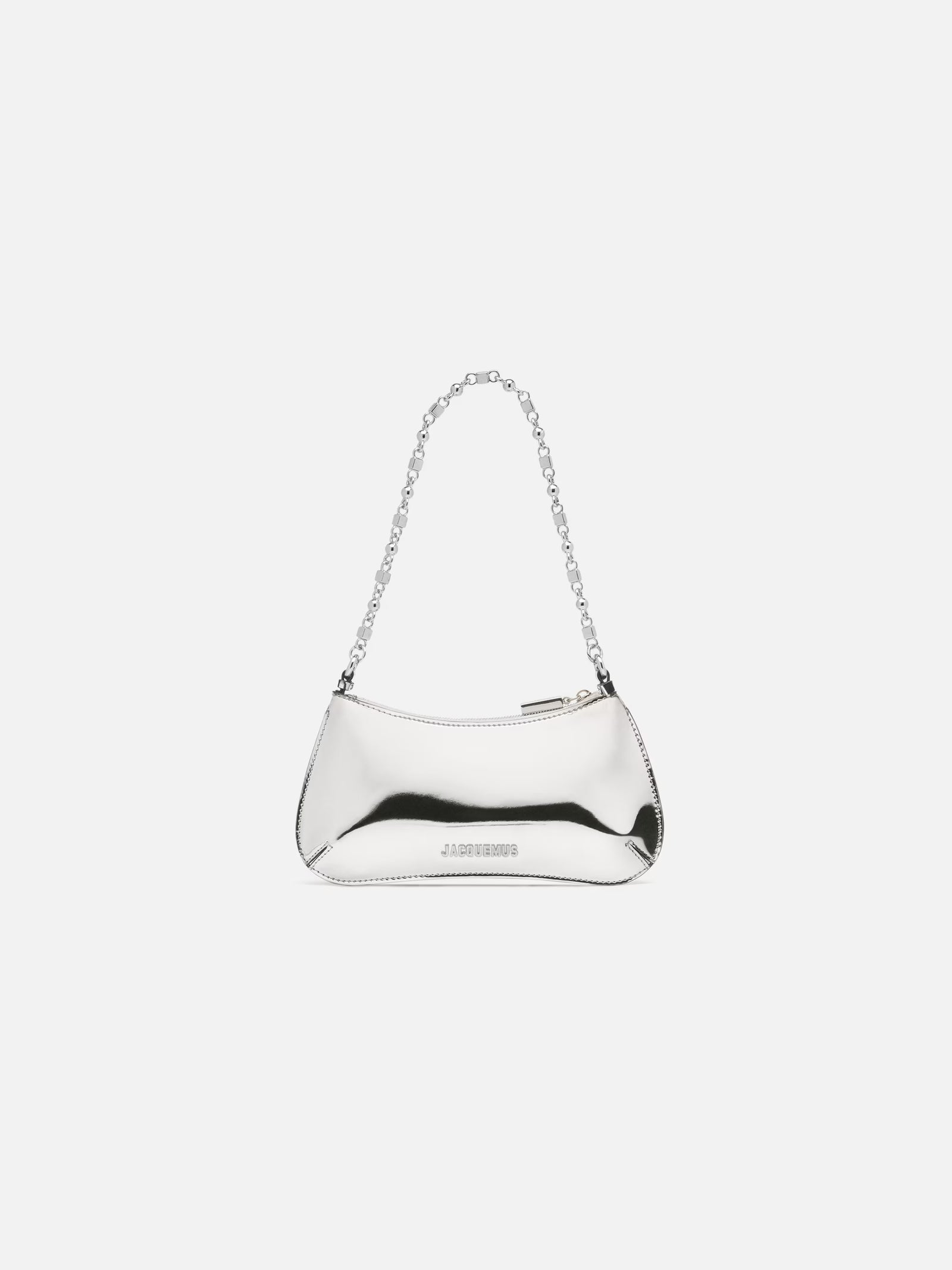 Jacquemus The Small Bisou Chaîne Bag - Silver