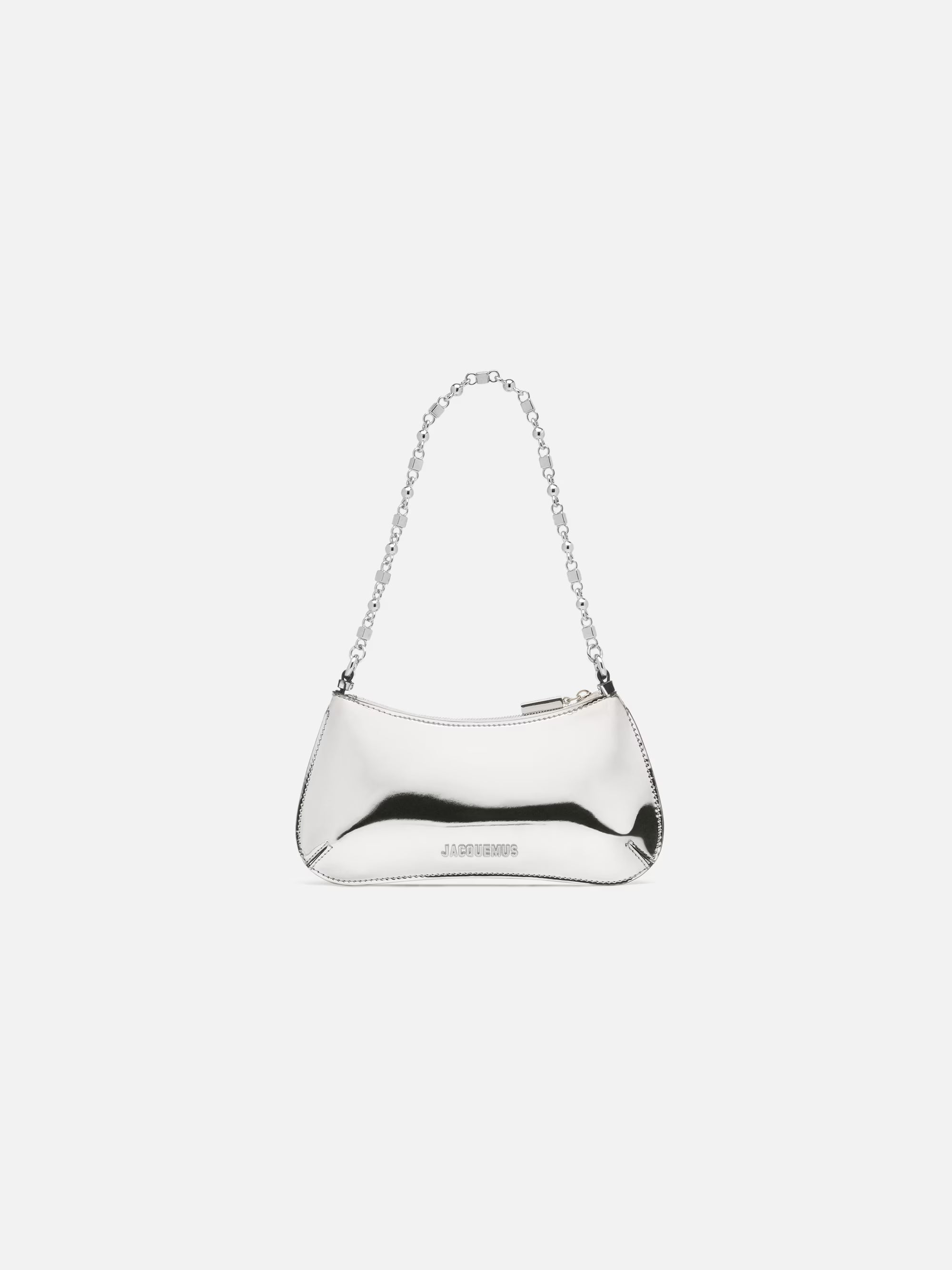Jacquemus The Small Bisou Chaîne Bag - Silver