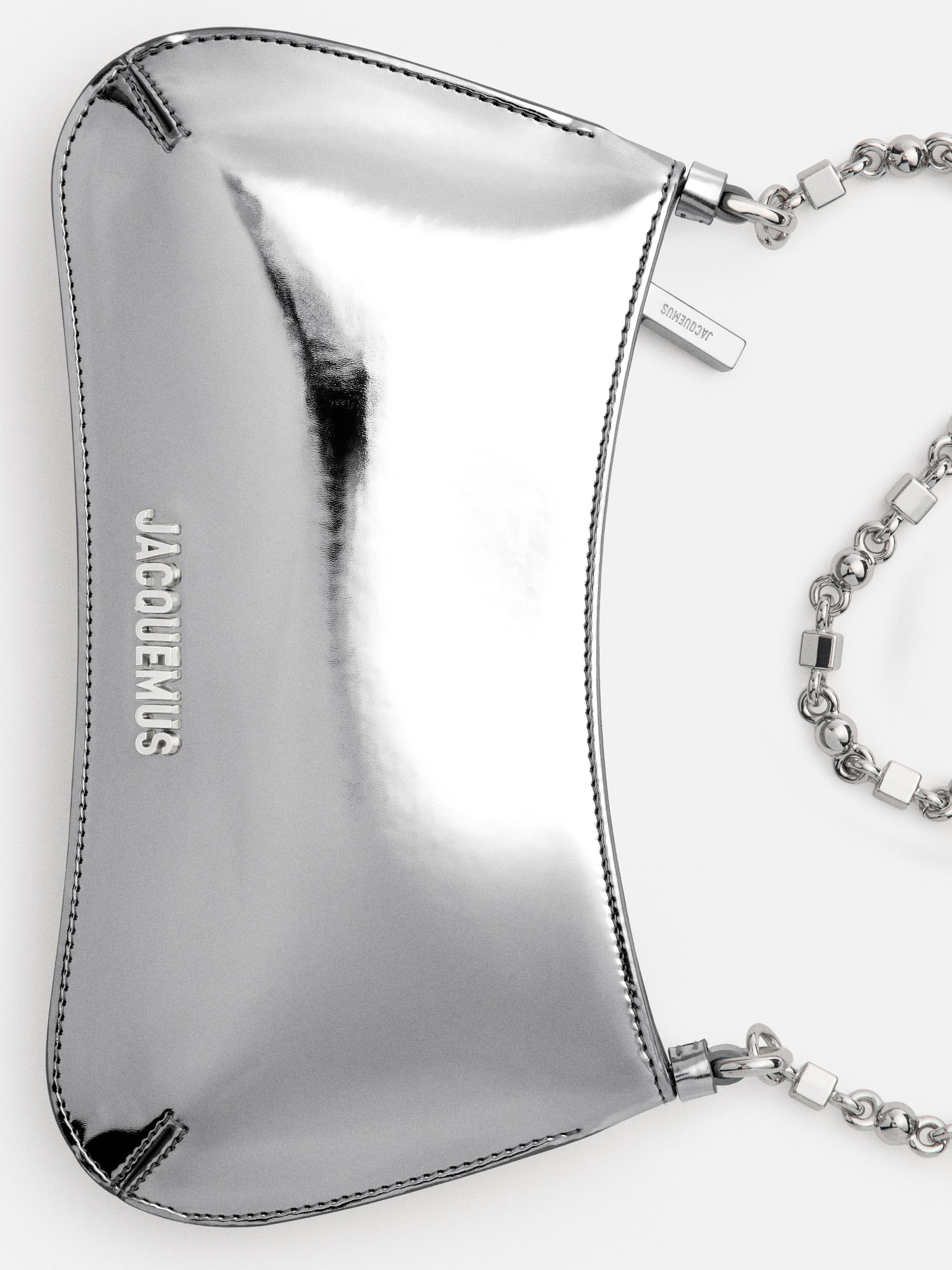 Jacquemus The Small Bisou Chaîne Bag - Silver