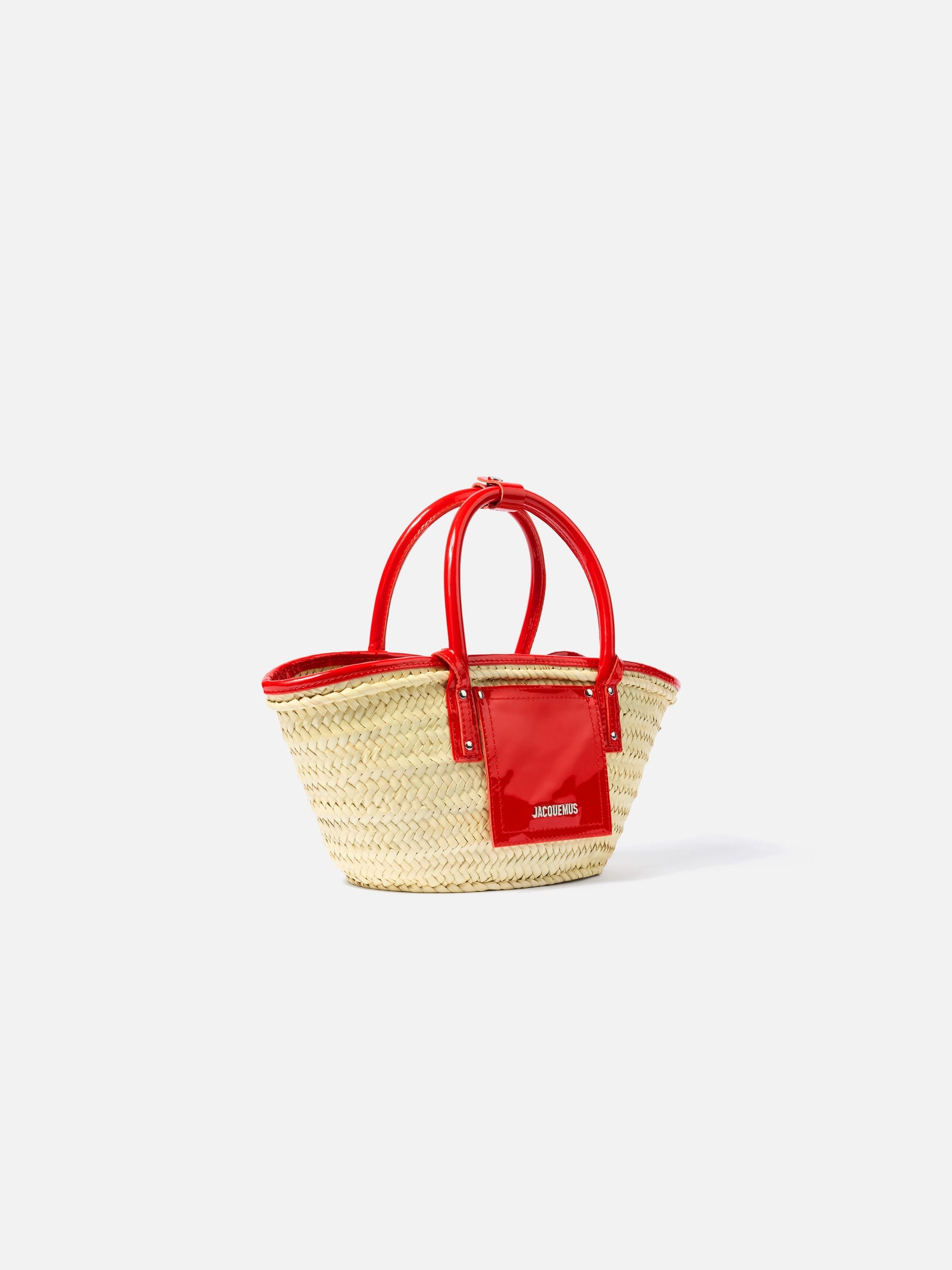 Jacquemus The Small Soli Basket Bag - Red