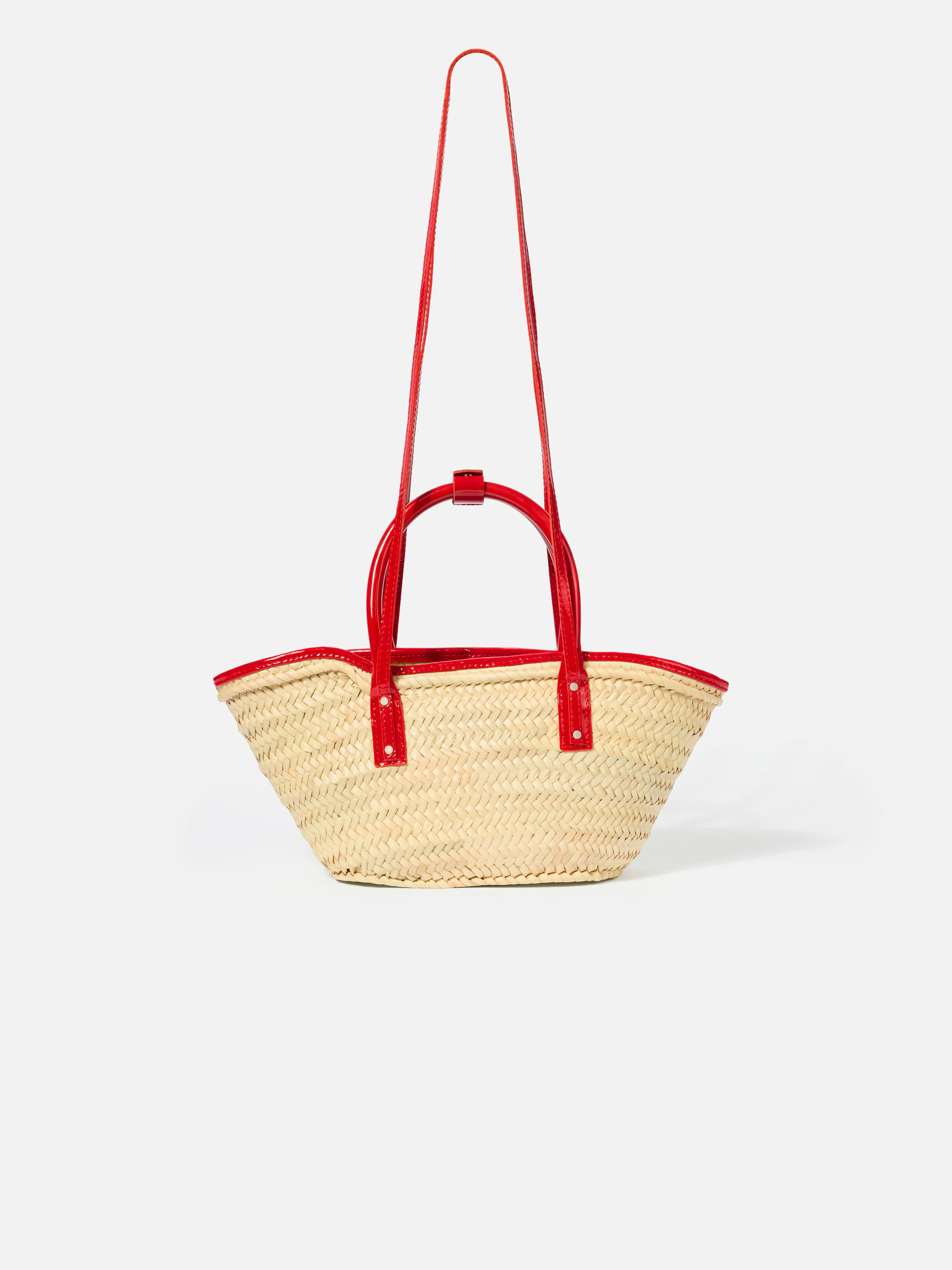 Jacquemus The Small Soli Basket Bag - Red