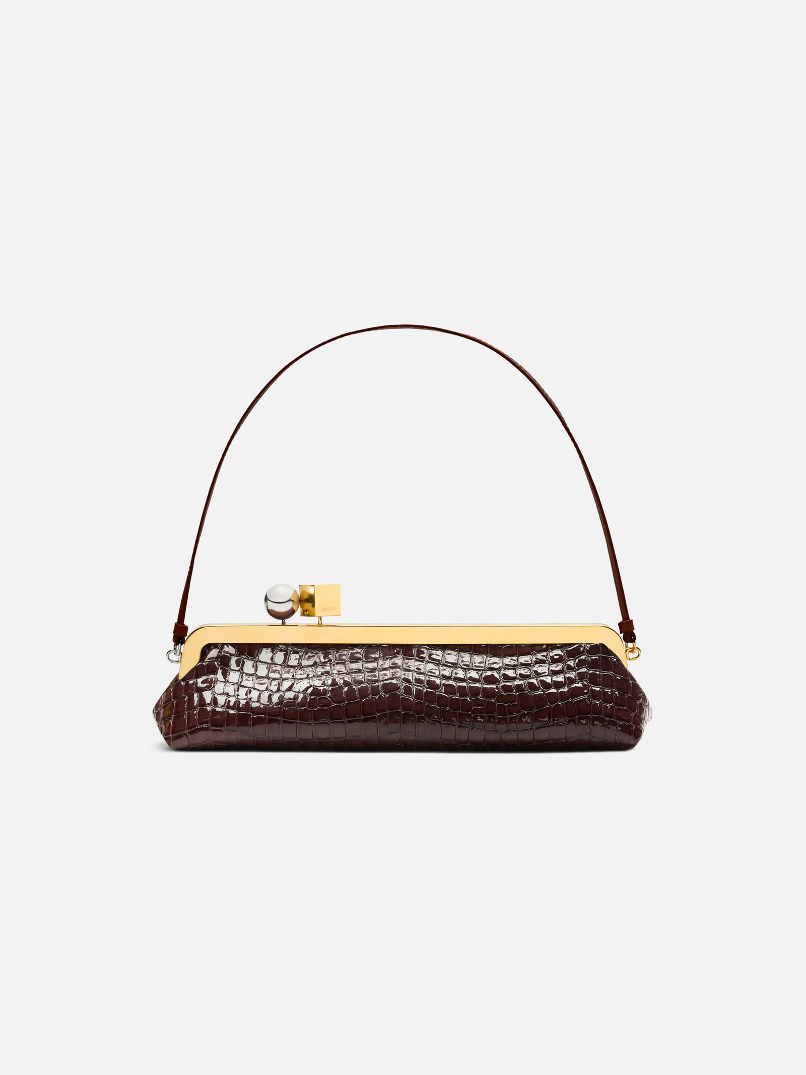 Jacquemus The Salon Clutch Bag - Brown