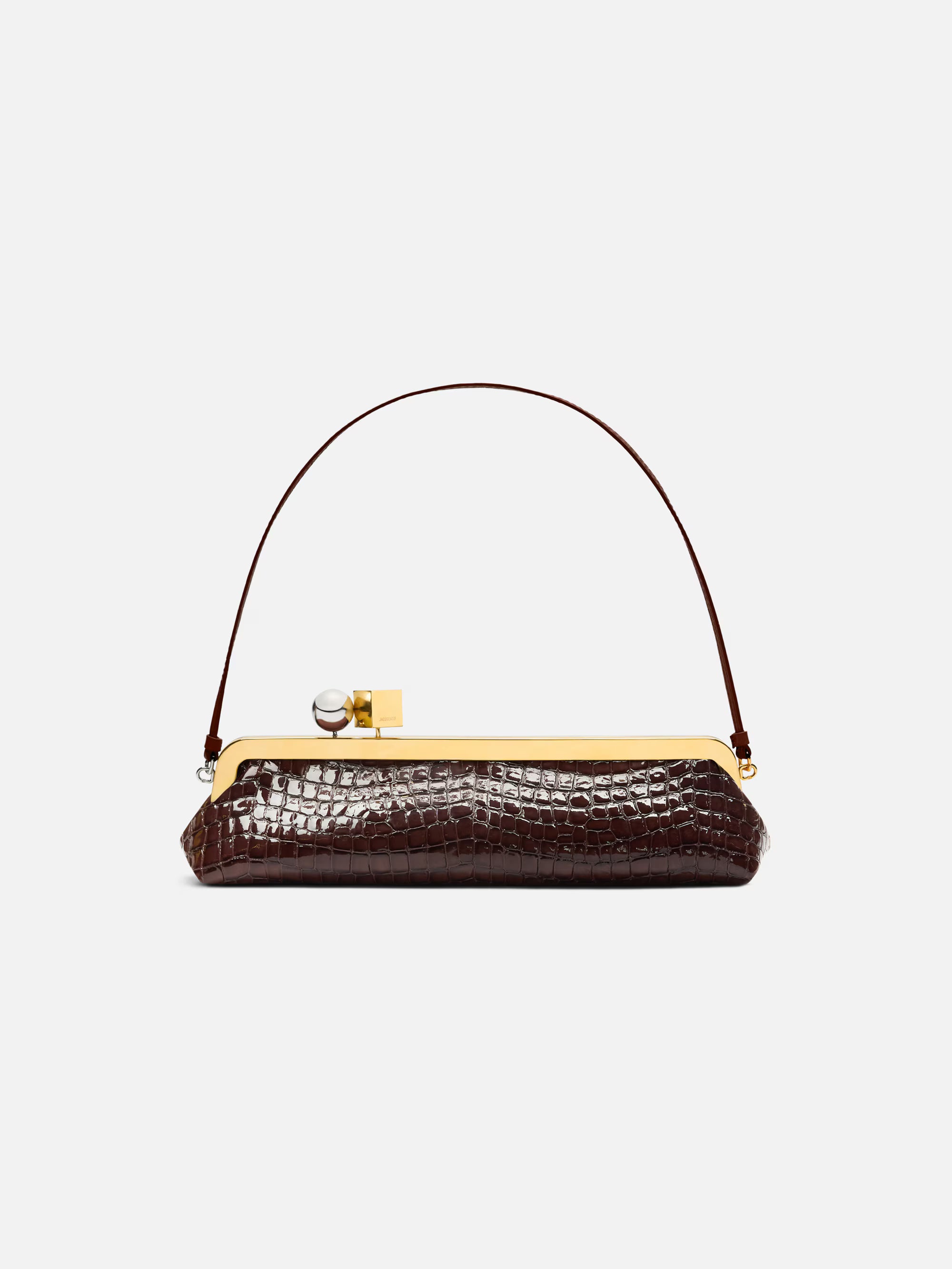 Jacquemus The Salon Clutch Bag - Brown