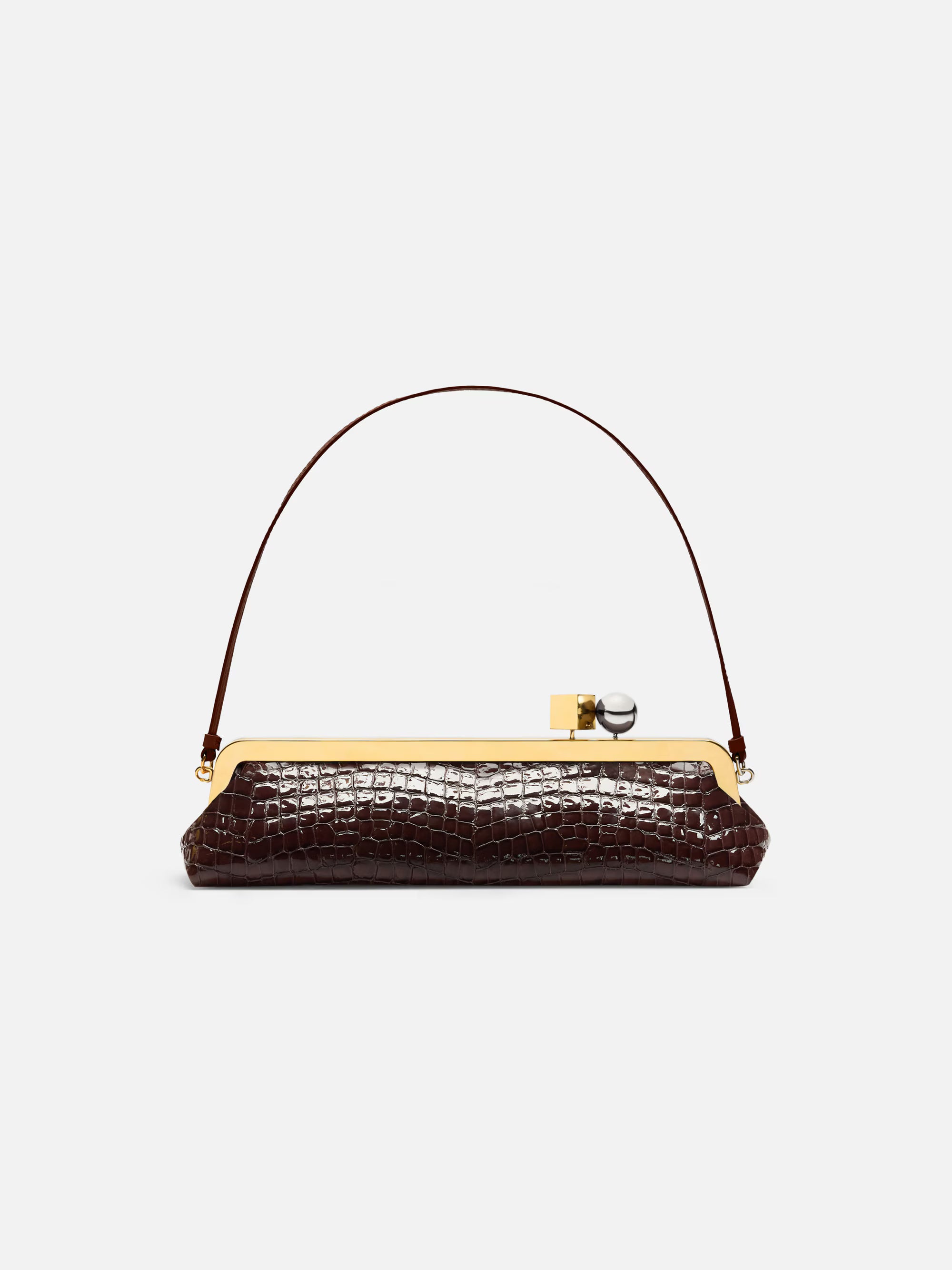 Jacquemus The Salon Clutch Bag - Brown