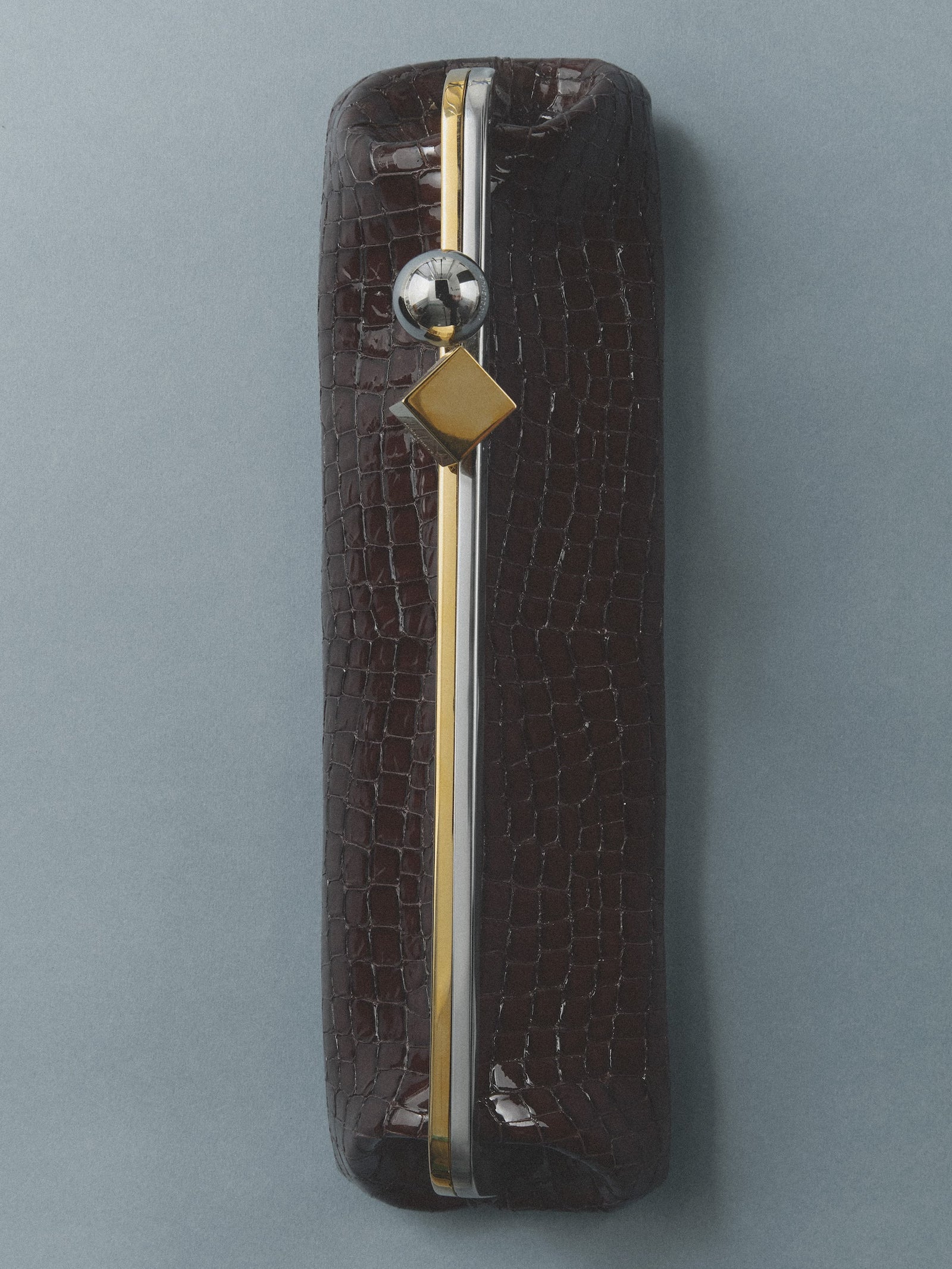 Jacquemus The Salon Clutch Bag - Brown