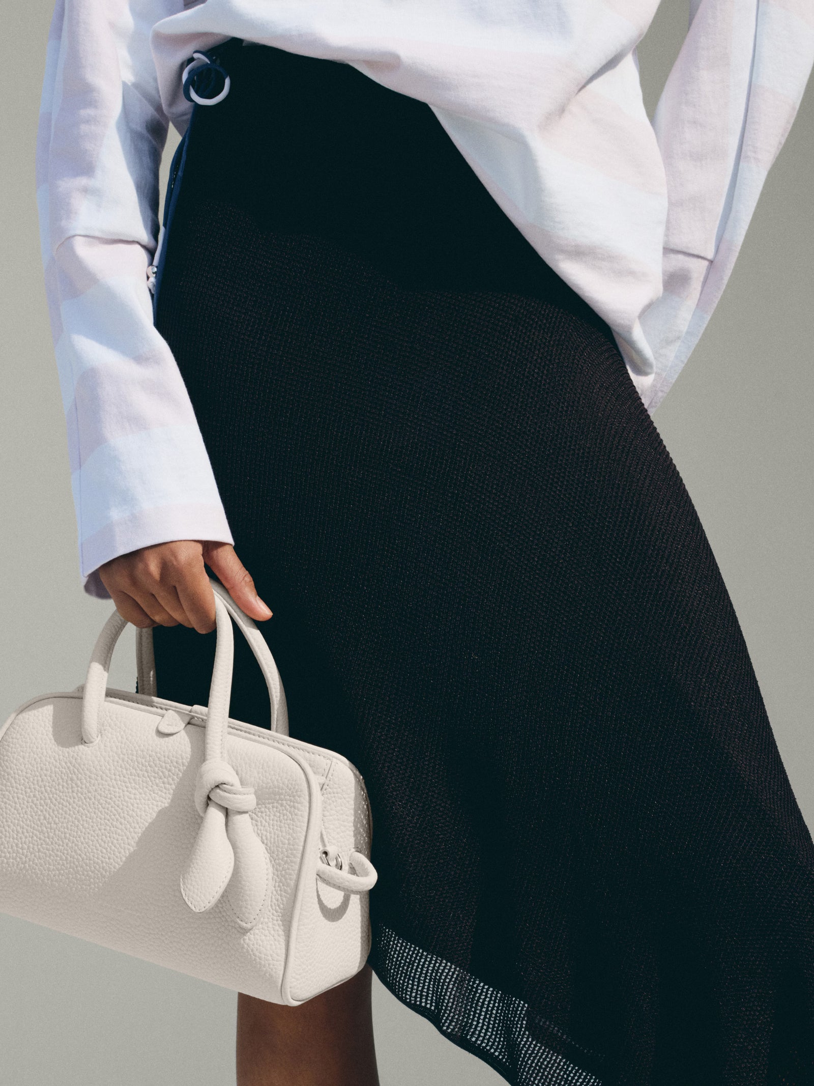 Jacquemus The Small Turismo Bag - Light Ivory
