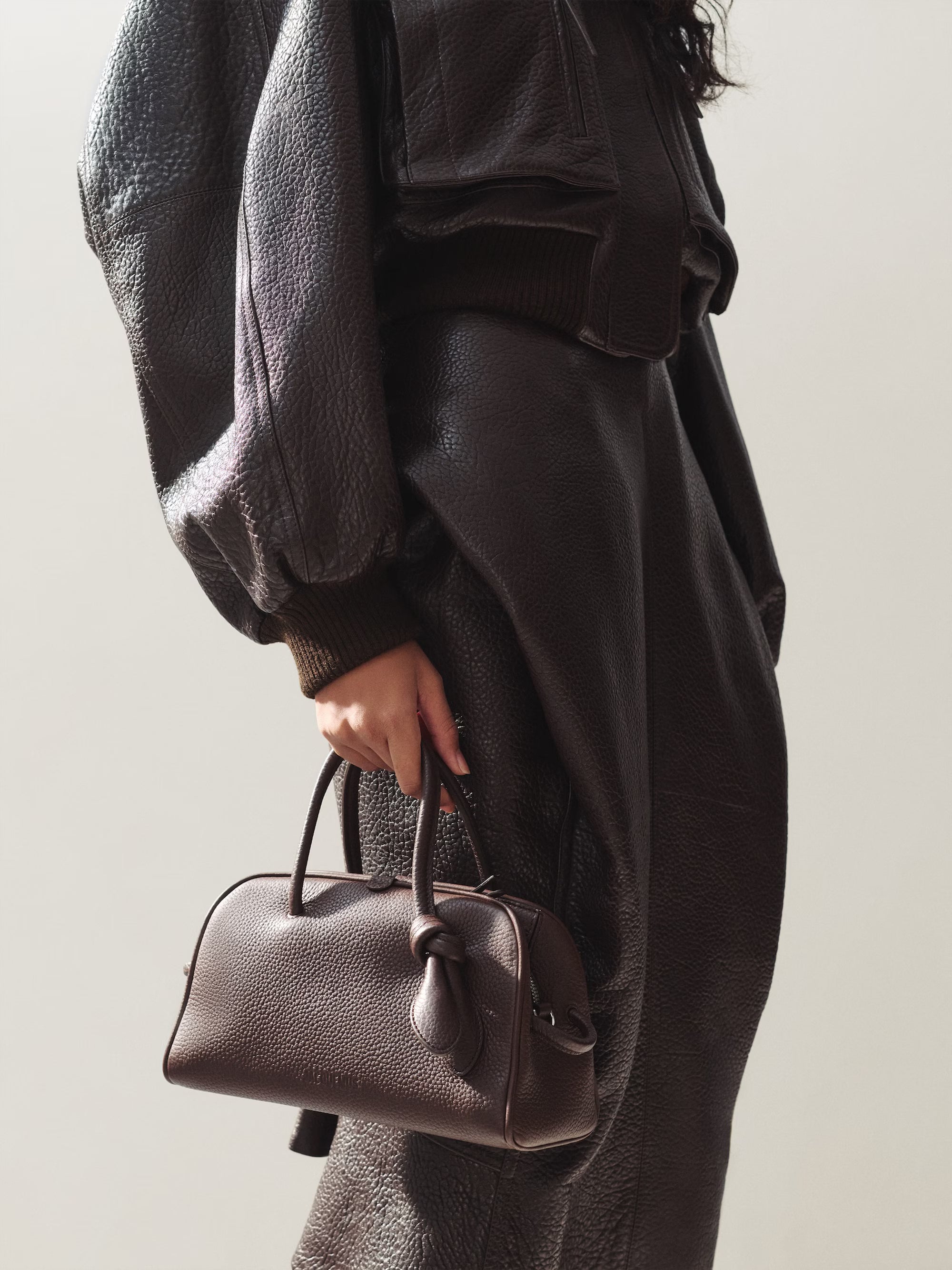 Jacquemus The Small Turismo Bag - Dark Brown