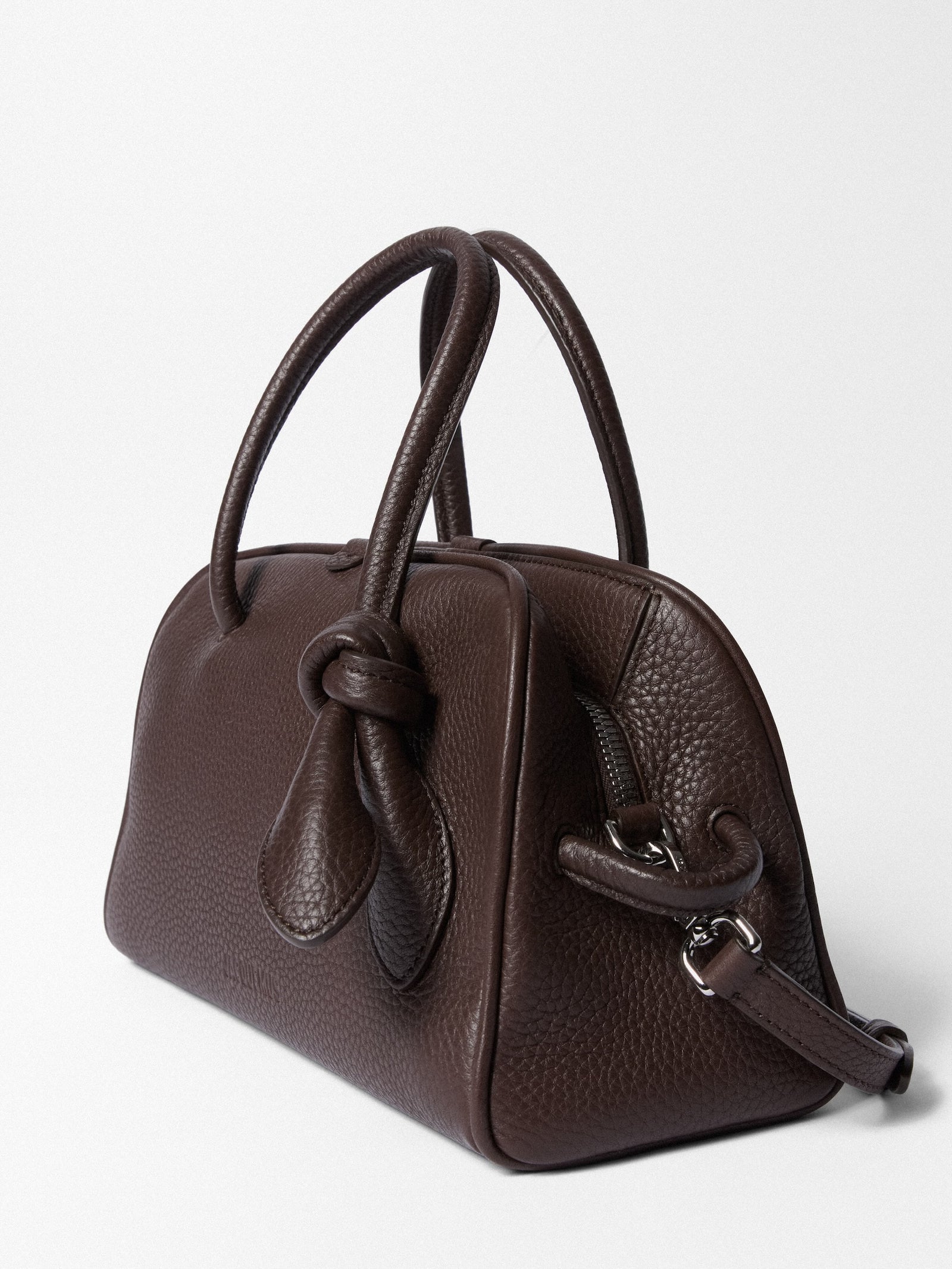 Jacquemus The Small Turismo Bag - Dark Brown