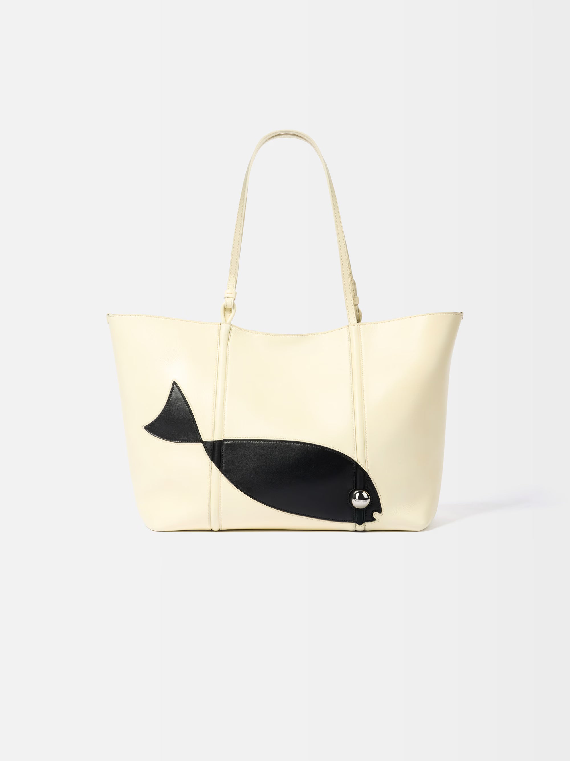 Jacquemus The Marino Bag - Dusty Yellow/Black Fish