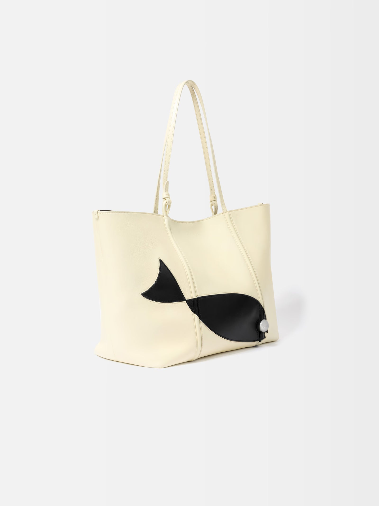 Jacquemus The Marino Bag - Dusty Yellow/Black Fish