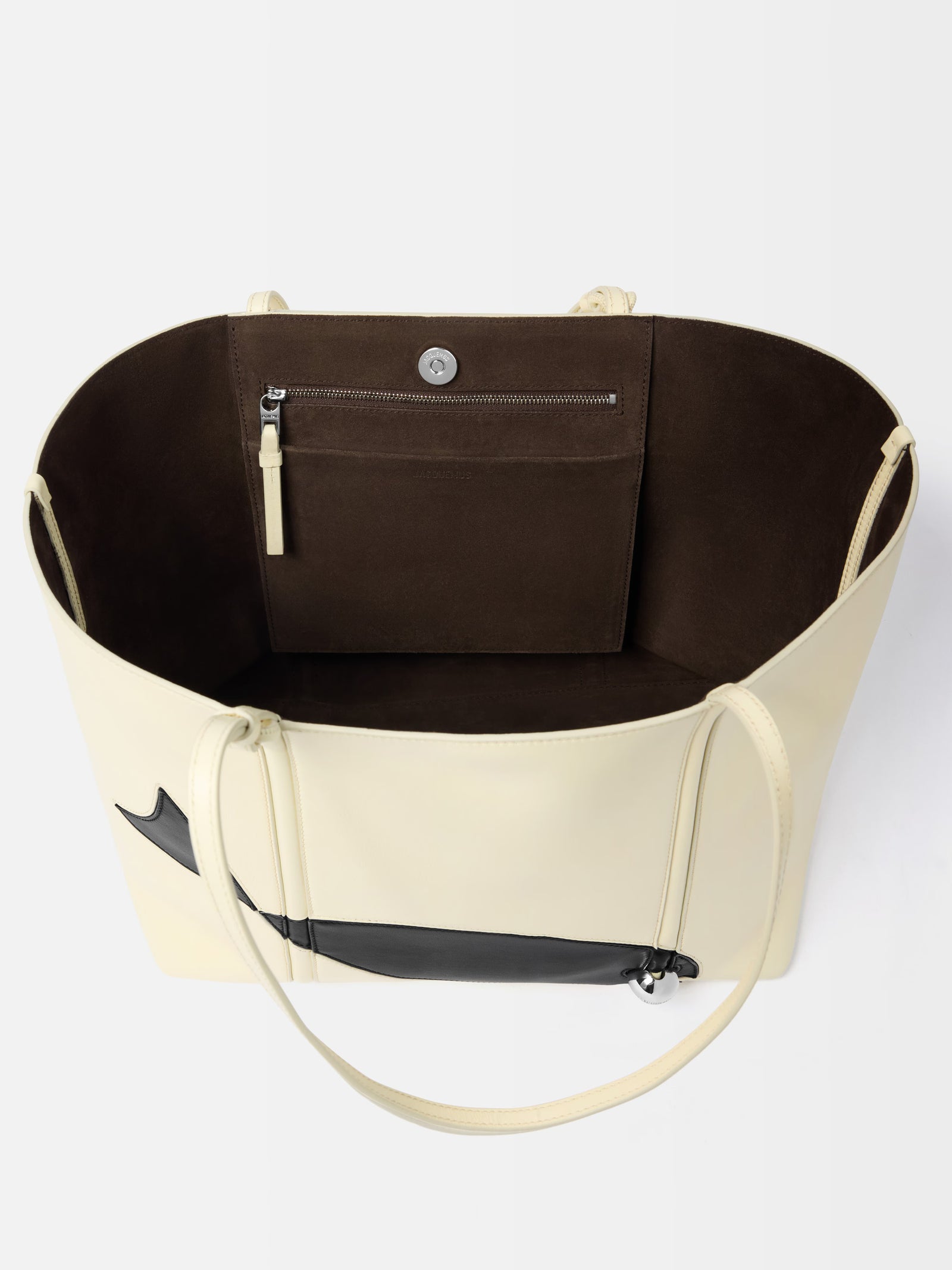 Jacquemus The Marino Bag - Dusty Yellow/Black Fish