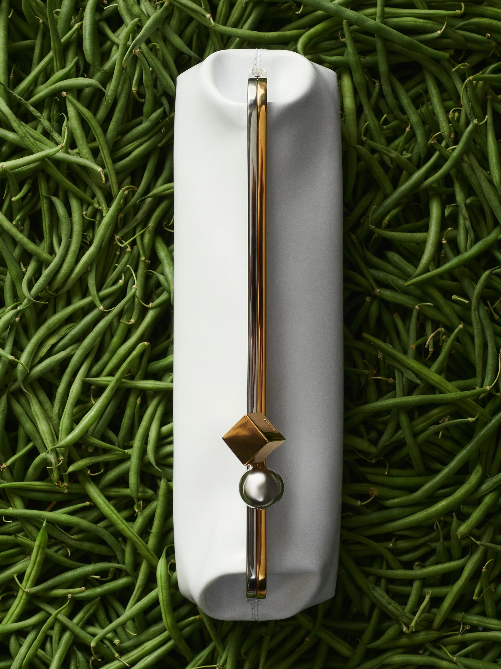 Jacquemus The Salon Clutch Bag - White