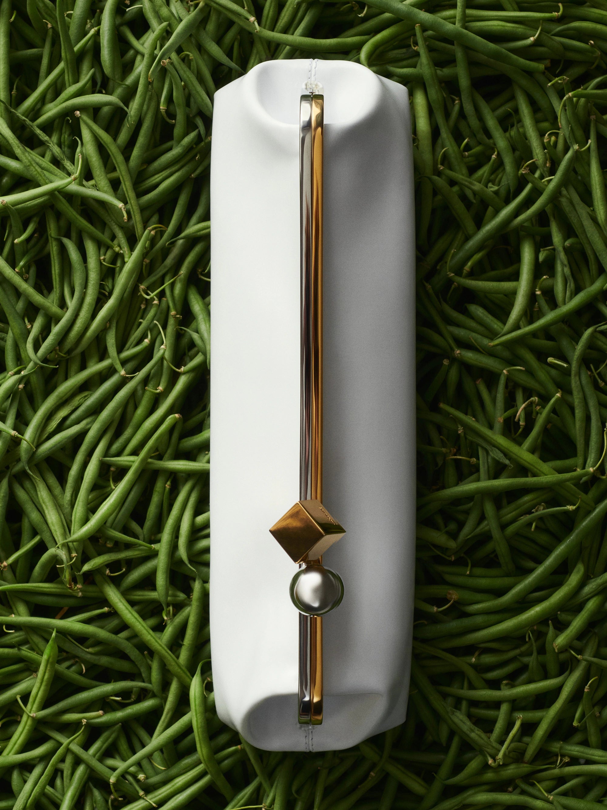 Jacquemus The Salon Clutch Bag - White