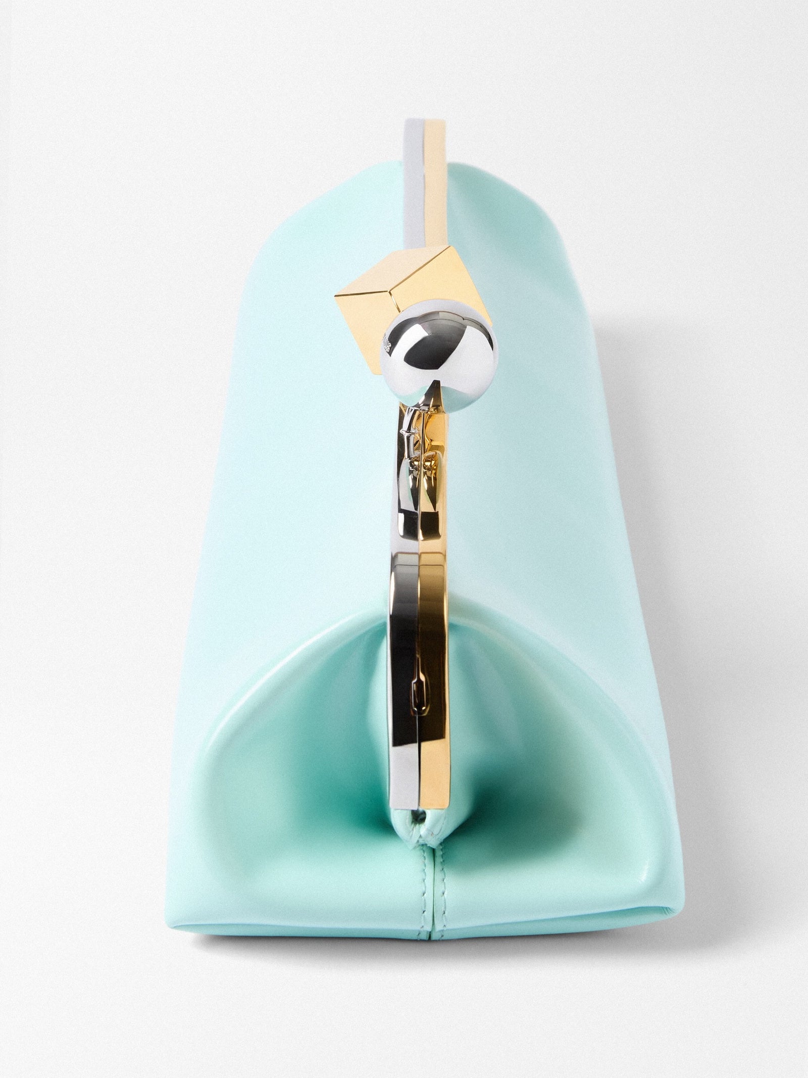 Jacquemus The Salon Clutch Bag - Aqua