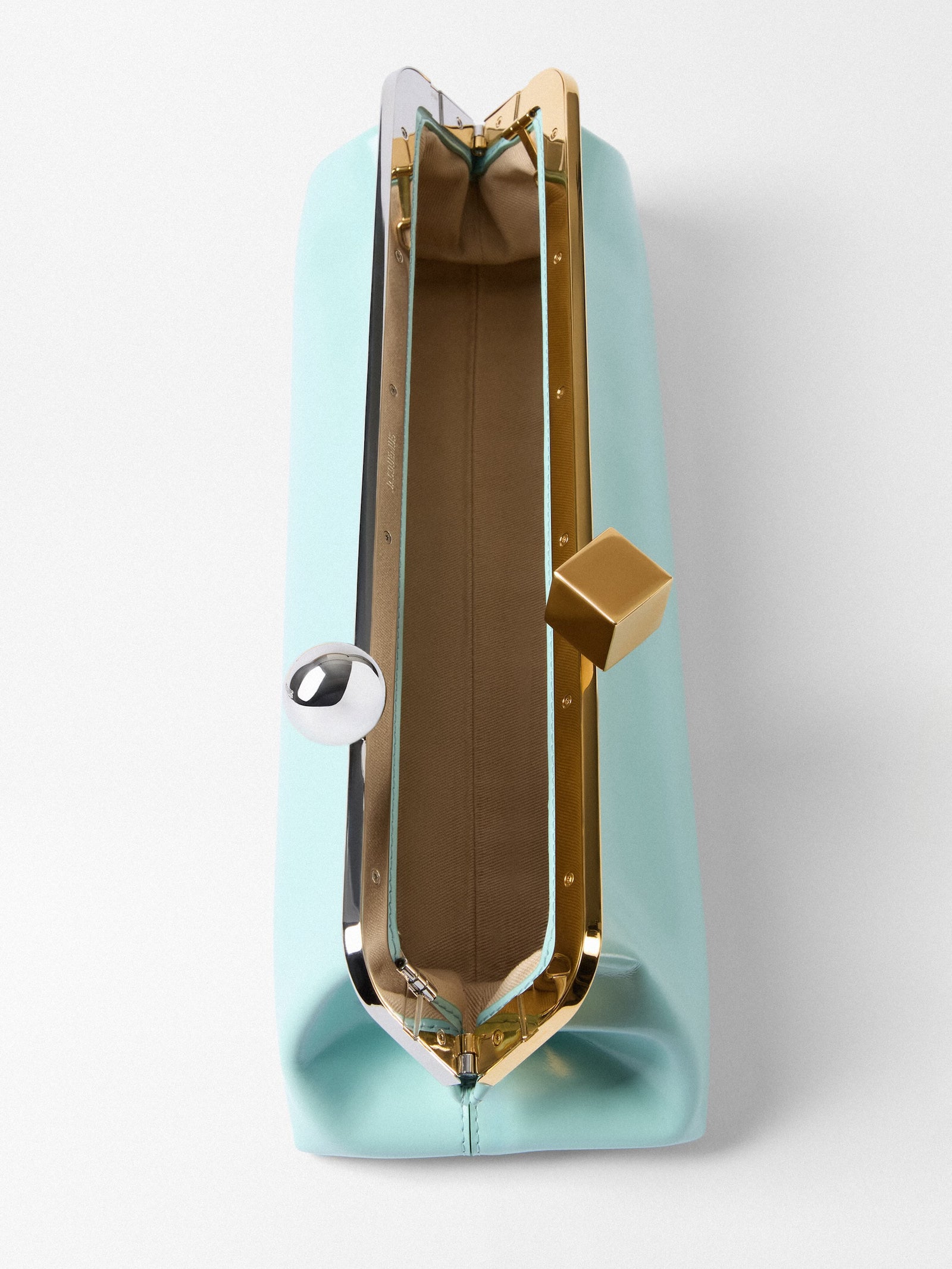 Jacquemus The Salon Clutch Bag - Aqua