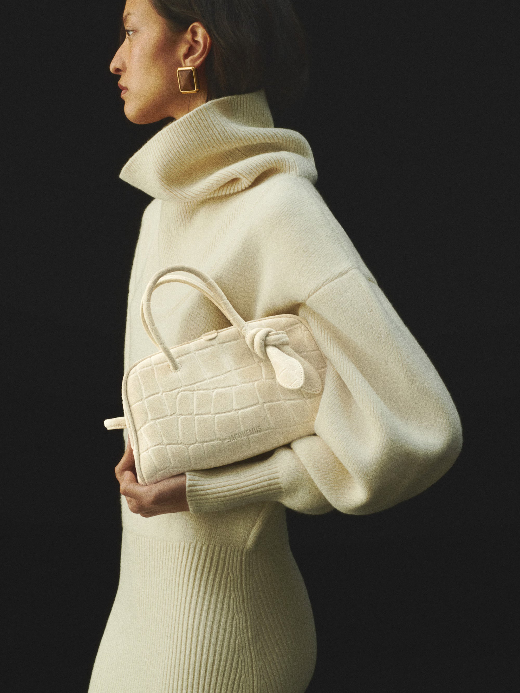 Jacquemus The Small Turismo Bag - Ivory