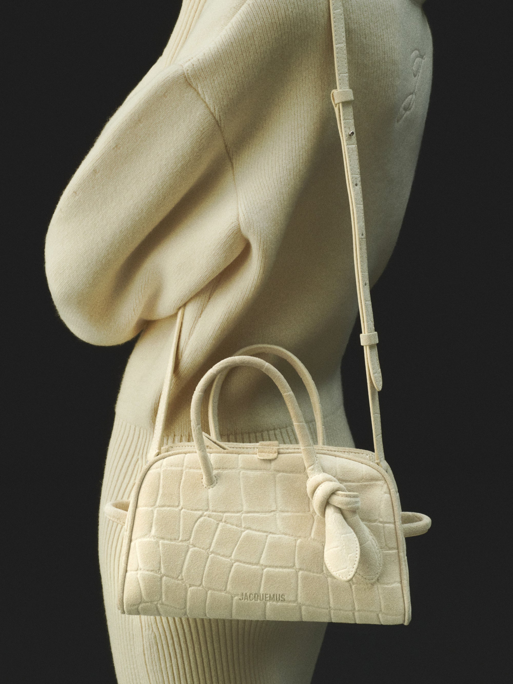 Jacquemus The Small Turismo Bag - Ivory