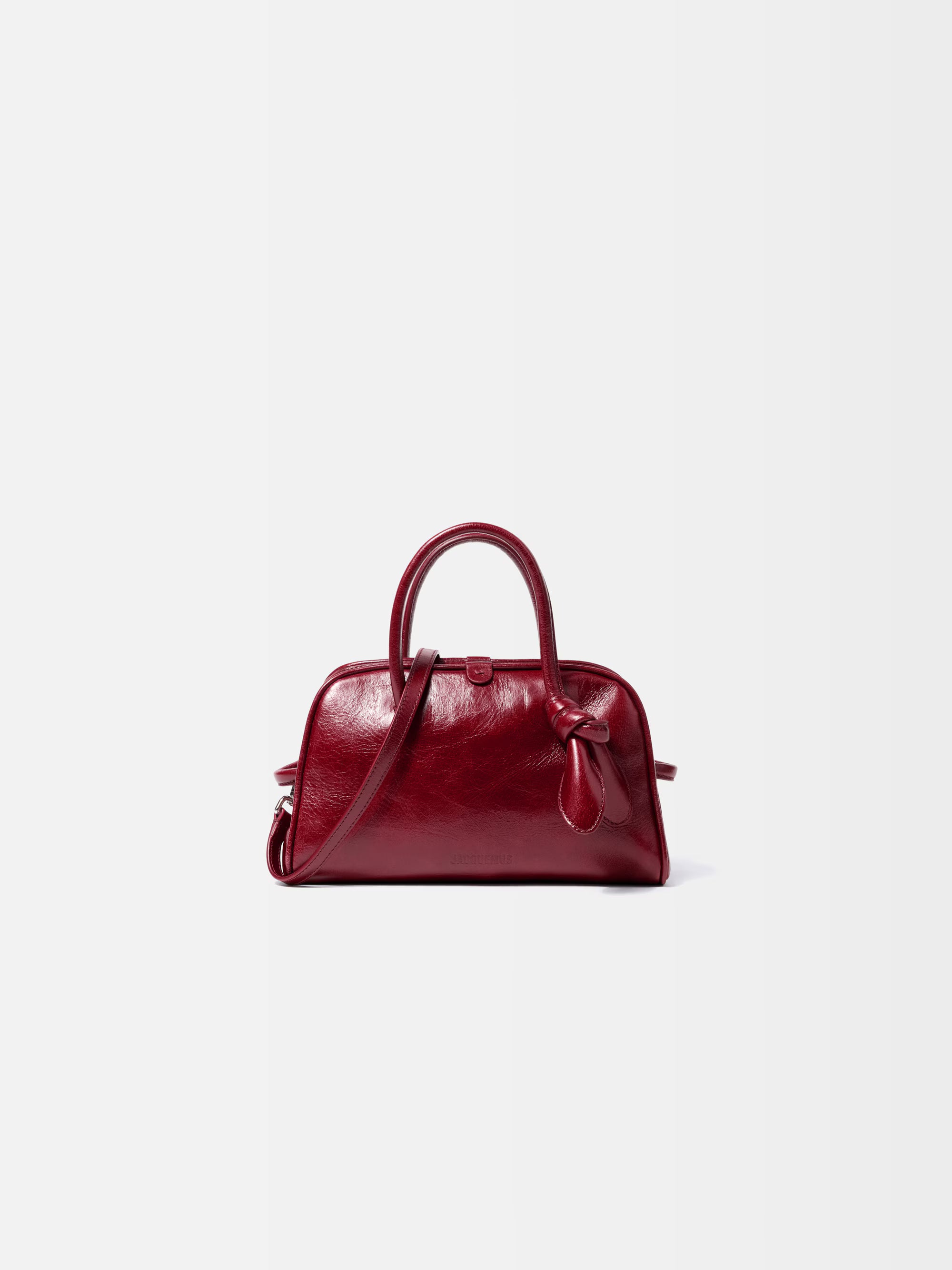 Jacquemus The Small Turismo Bag - Burgundy