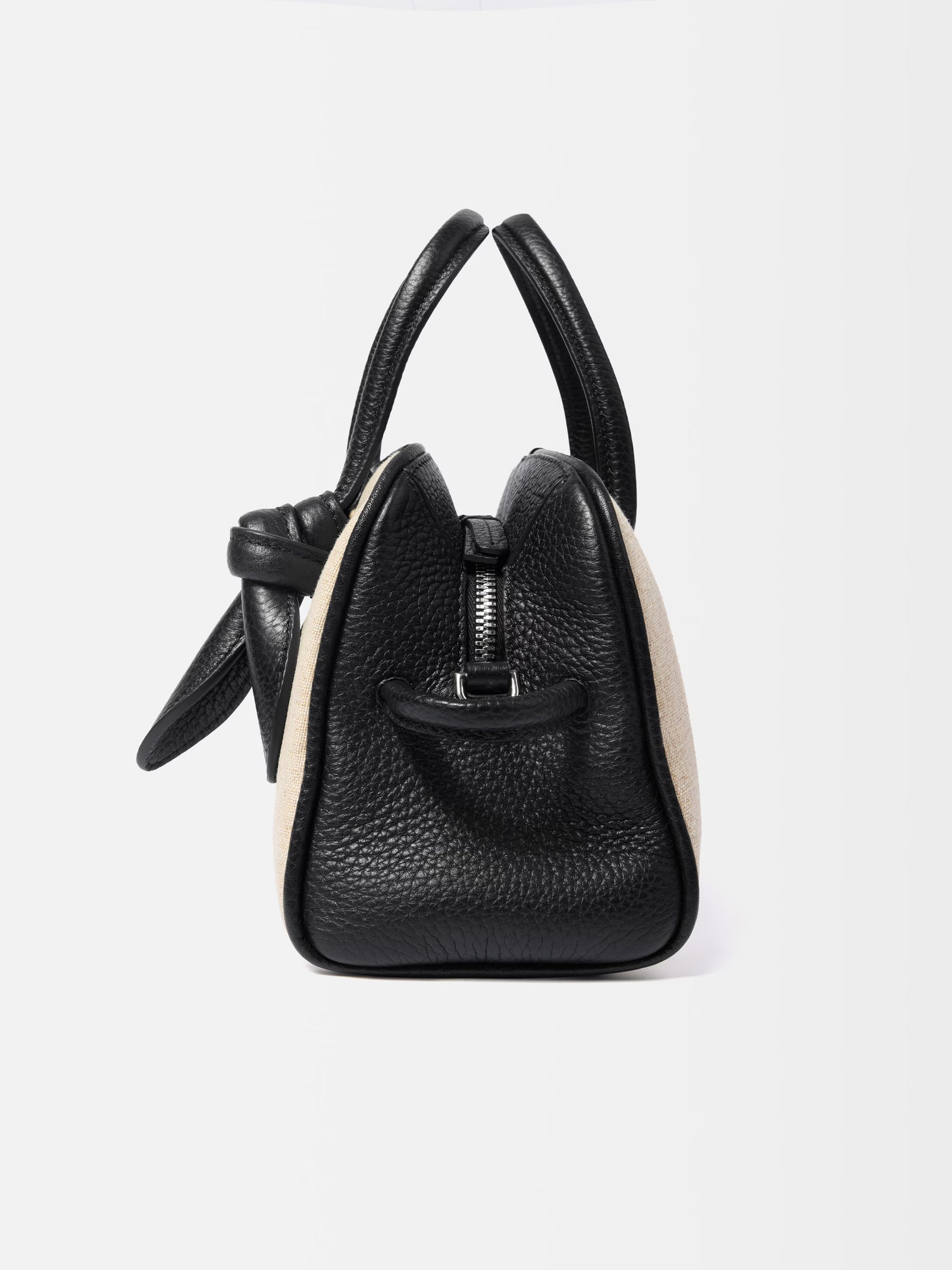 Jacquemus The Small Turismo Bag - Light Greige/Black