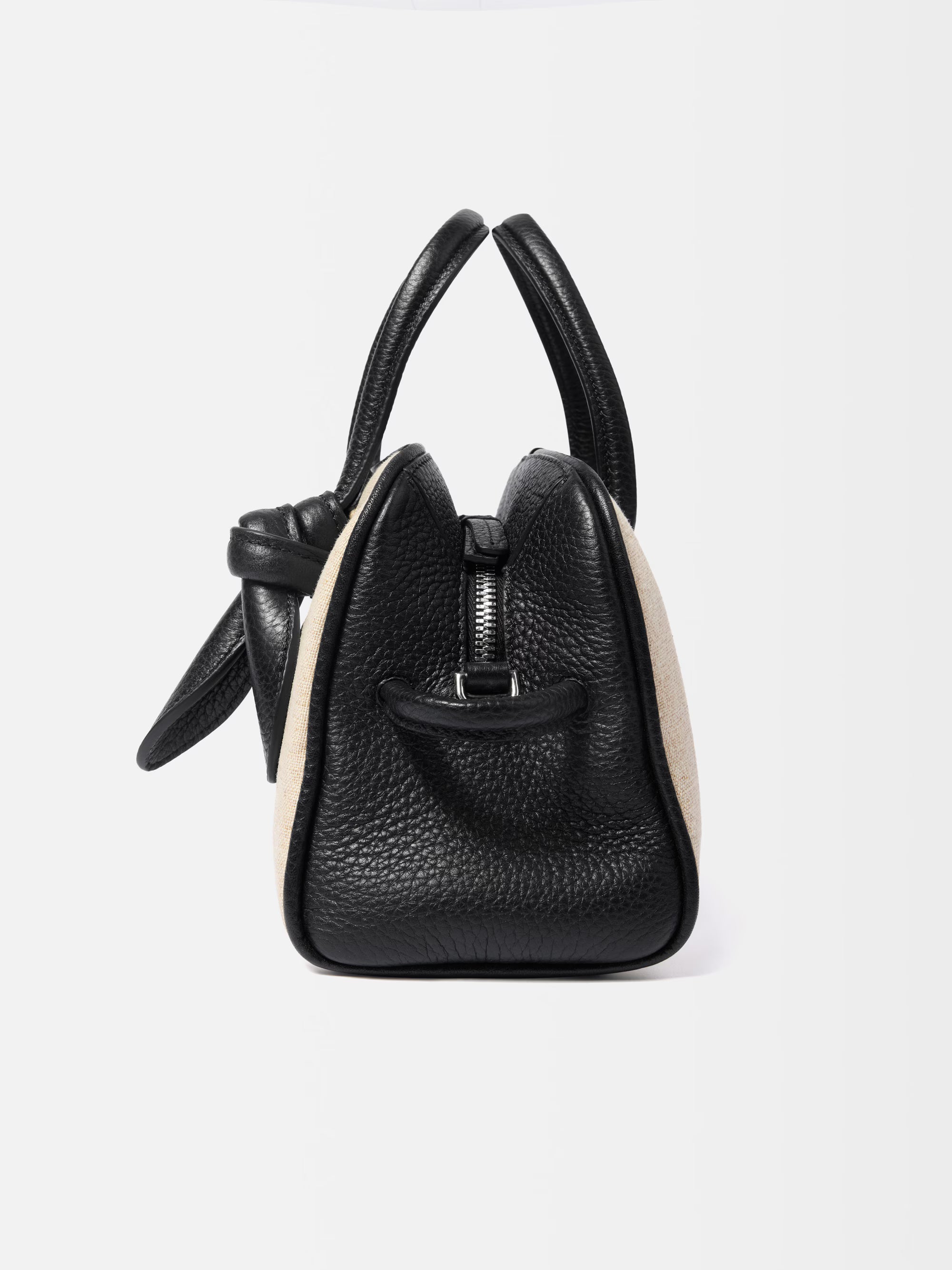 Jacquemus The Small Turismo Bag - Light Greige/Black