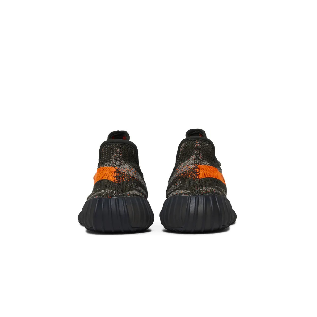 yeezy 350 black and orange