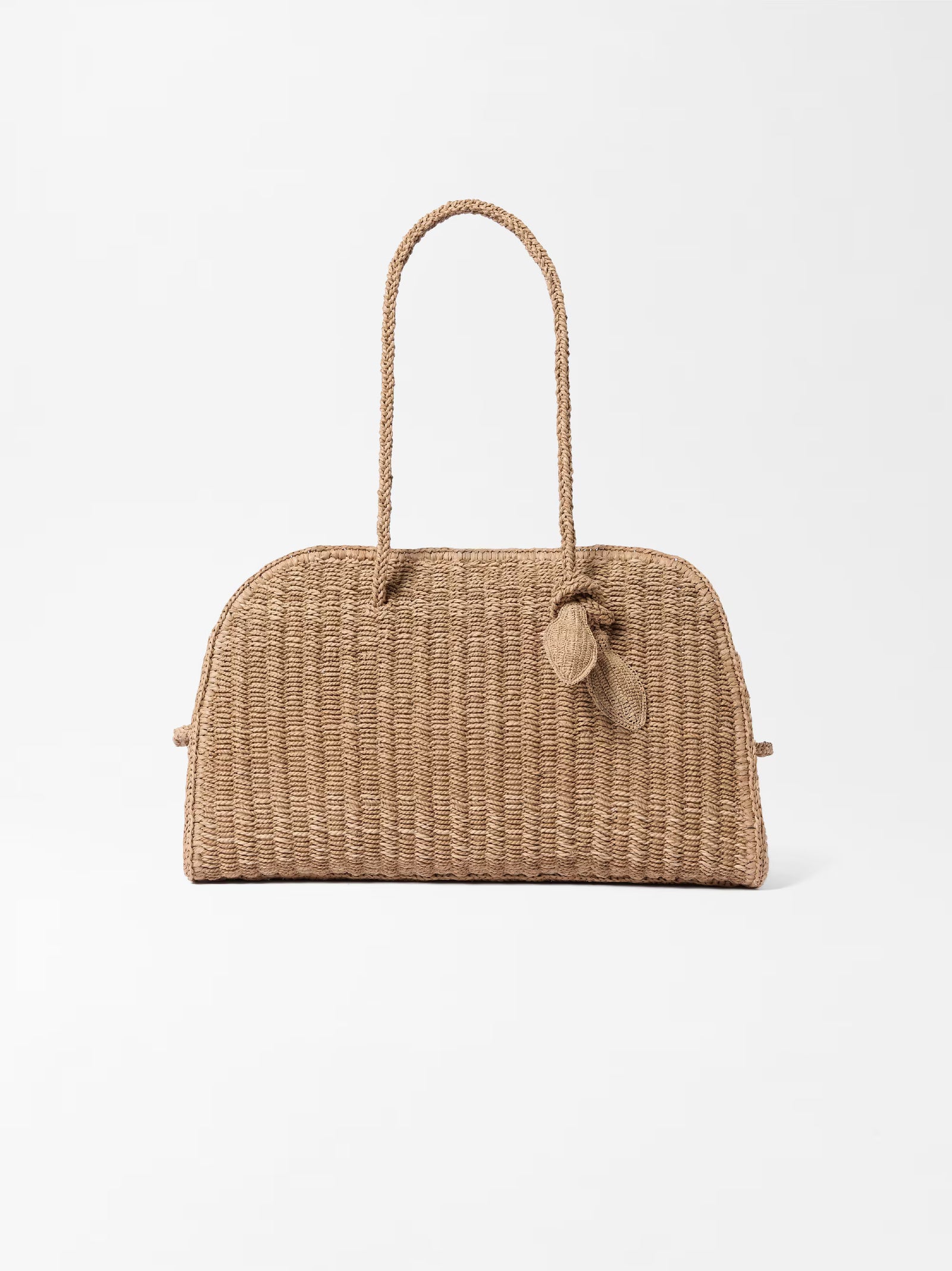 Jacquemus The Raffia Turismo Bag - Beige