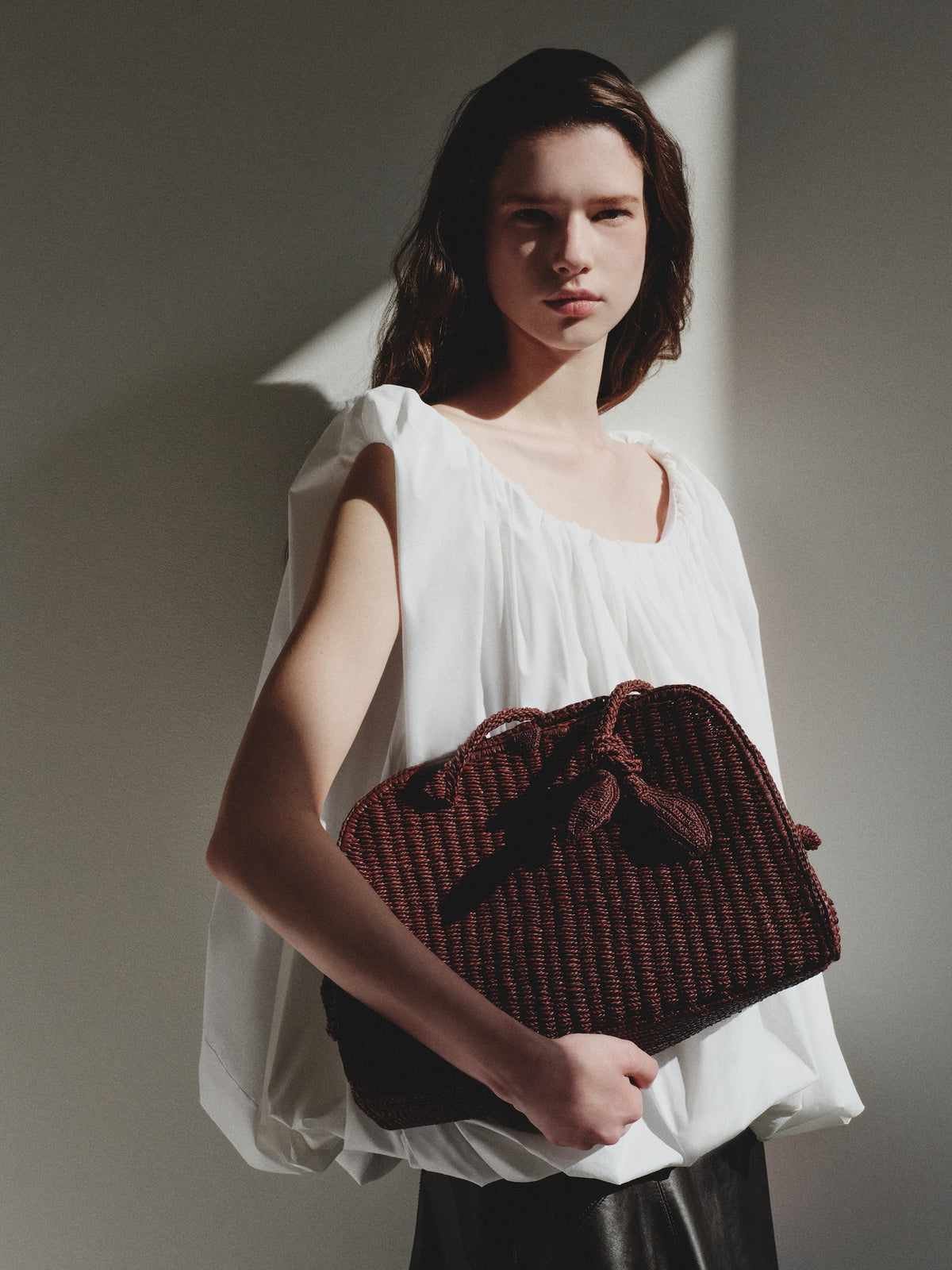 Jacquemus The Raffia Turismo Bag - Brown