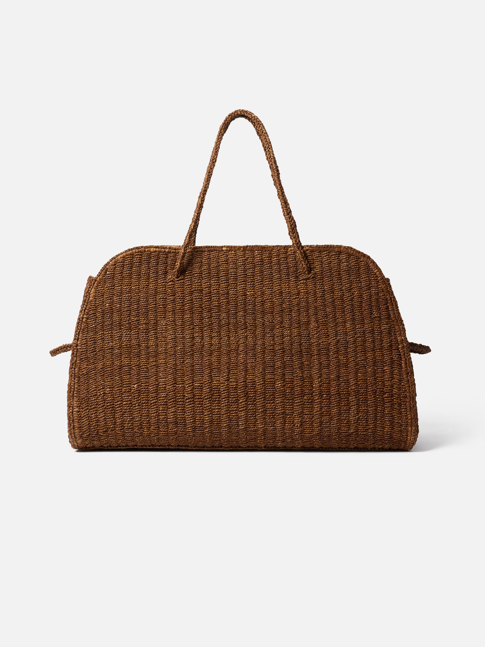 Jacquemus The Large Raffia Turismo Bag - Camel