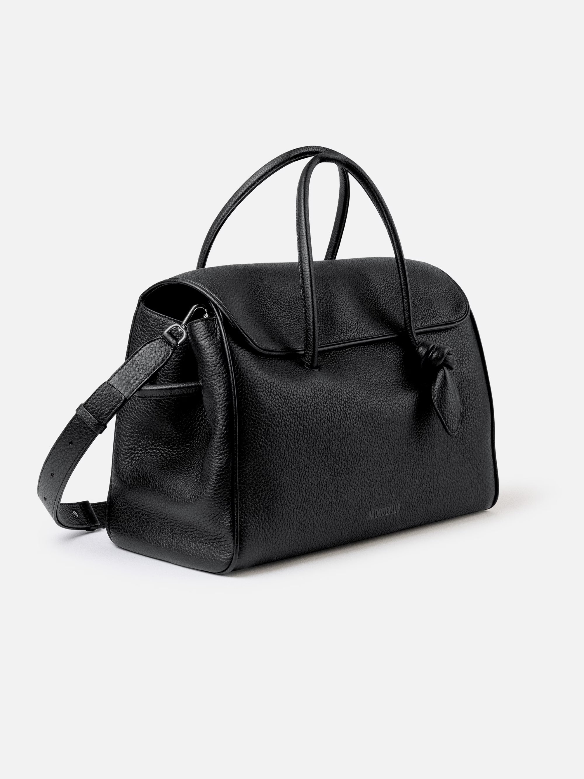 Jacquemus The Turismo Shopper Bag - Black