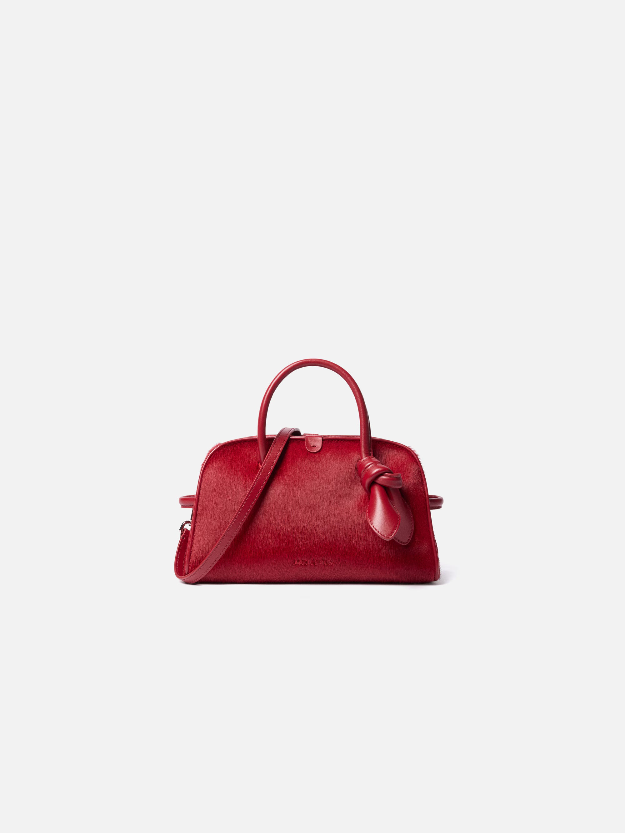 Jacquemus The Small Turismo Bag - Dark Red