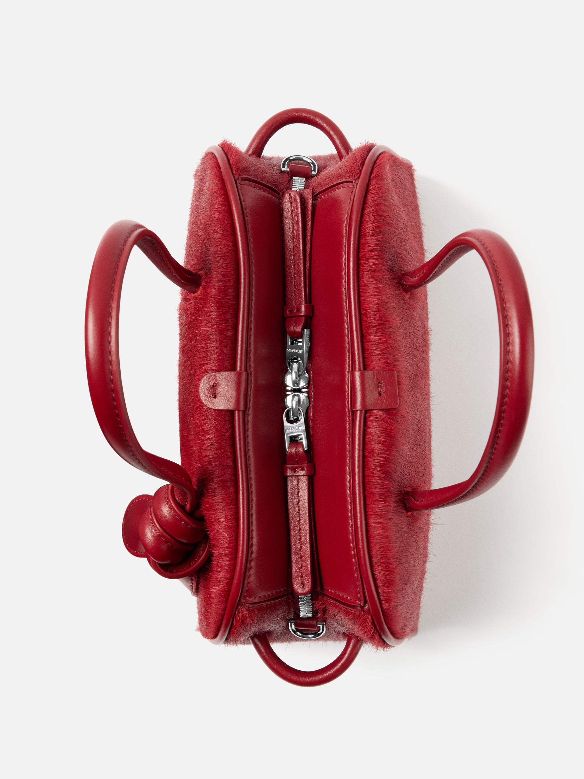 Jacquemus The Small Turismo Bag - Dark Red