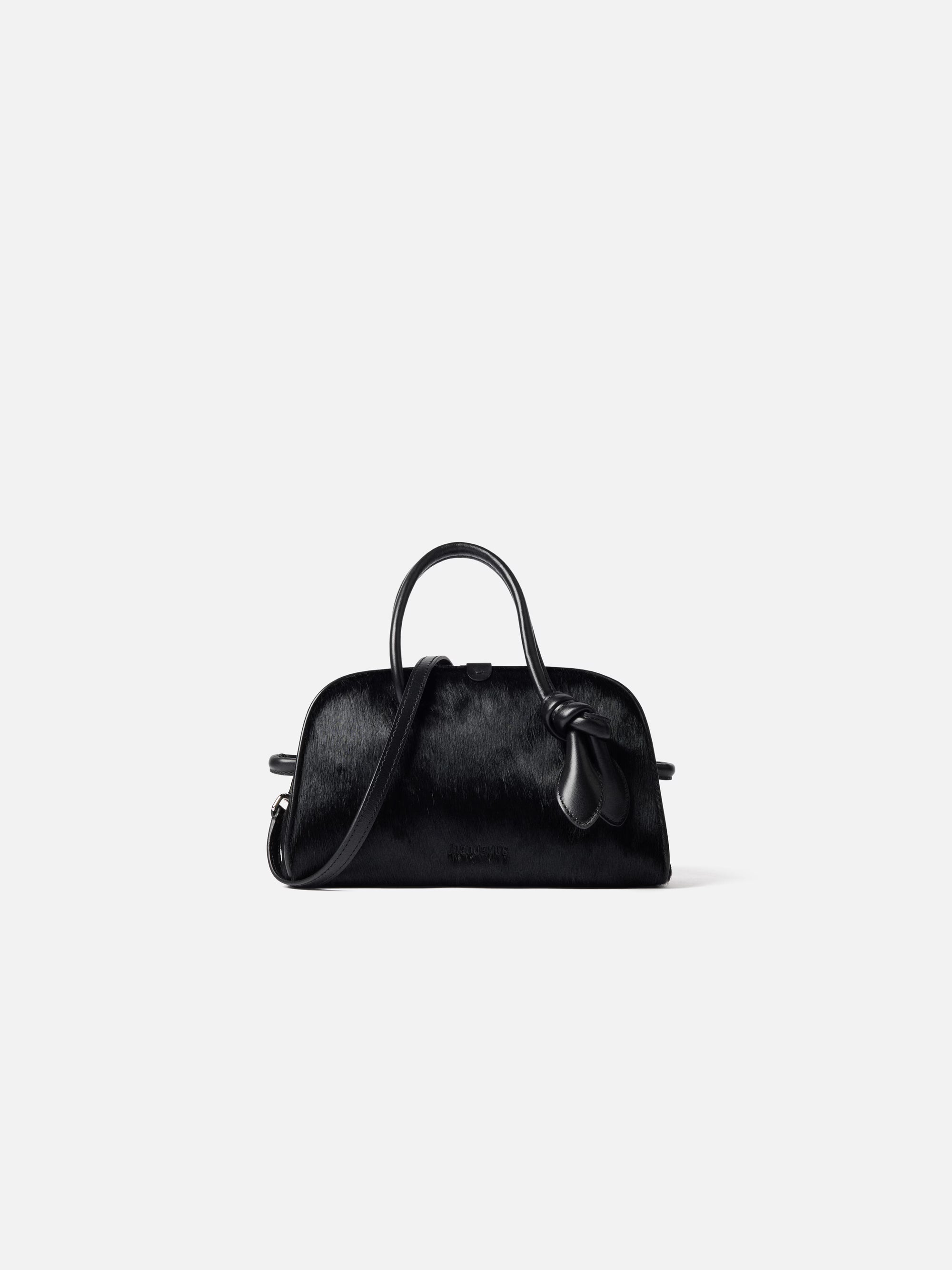 Jacquemus The Small Turismo Bag - Fur Black
