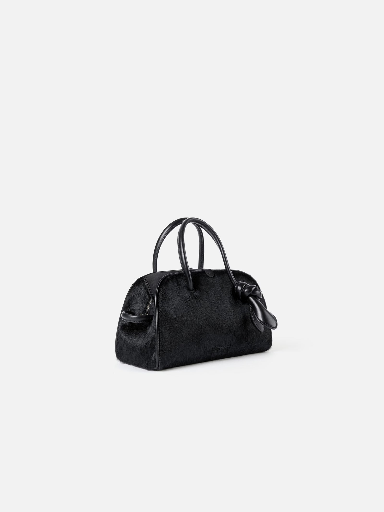 Jacquemus The Small Turismo Bag - Fur Black