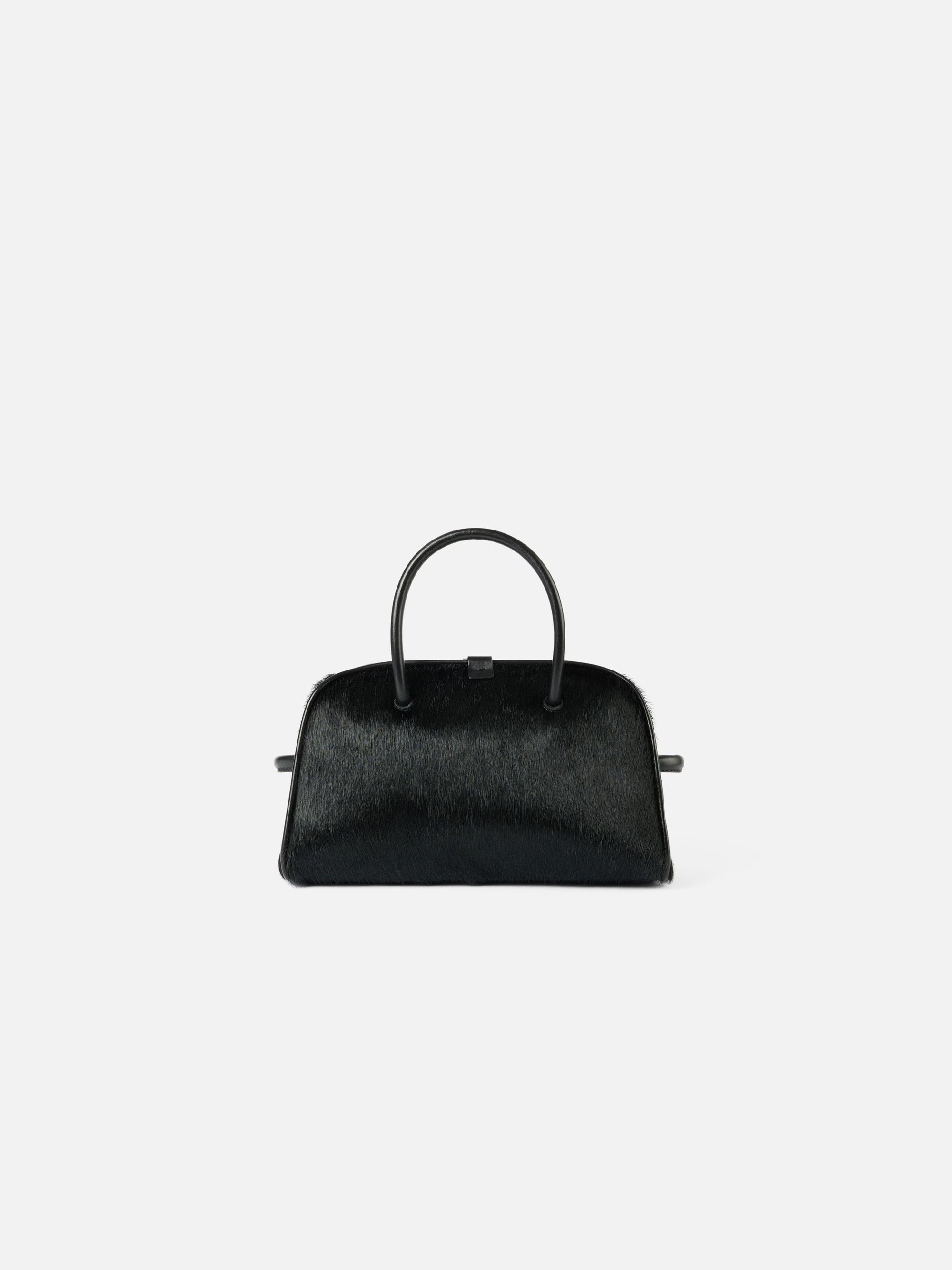 Jacquemus The Small Turismo Bag - Fur Black