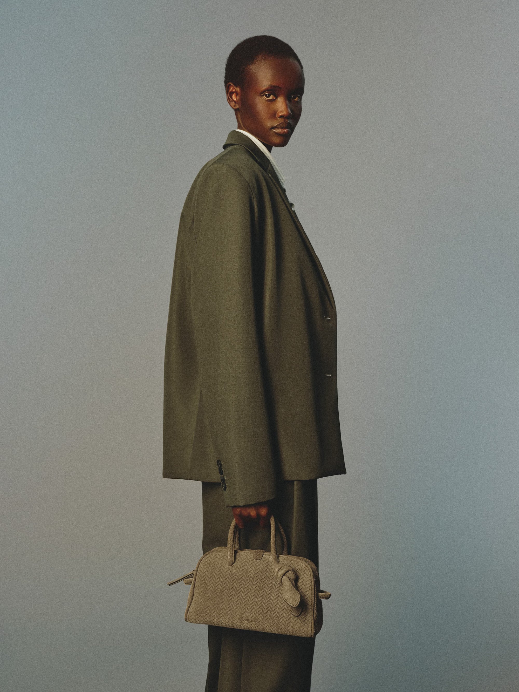 Jacquemus The Small Turismo Bag - Khaki
