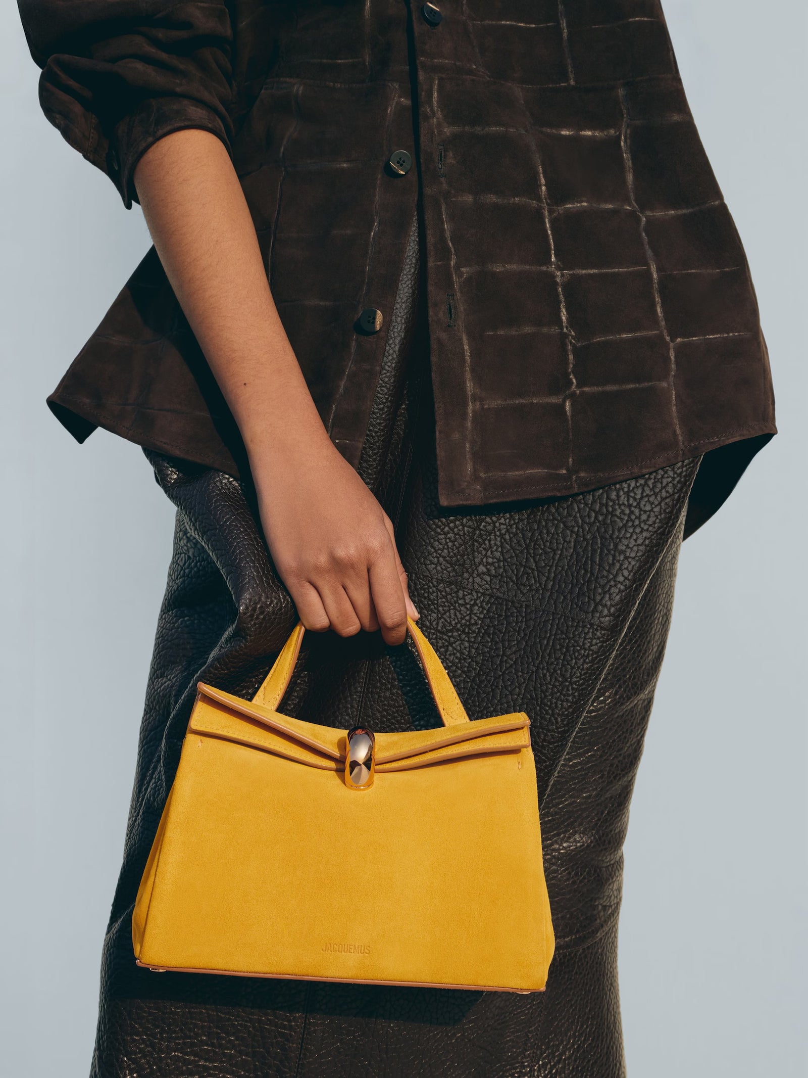 Jacquemus The Small Valérie Bag - Dark Yellow