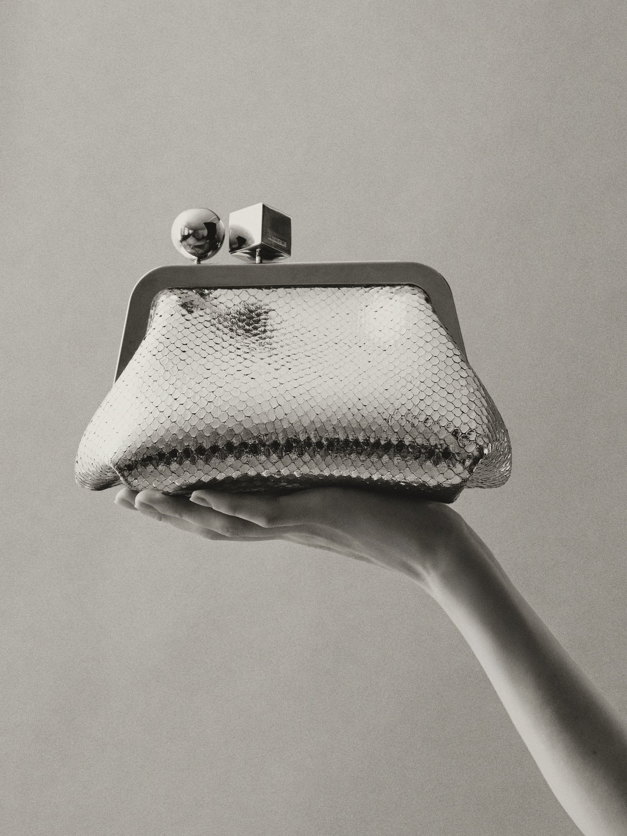 Jacquemus The Berlingot Bag - Silver