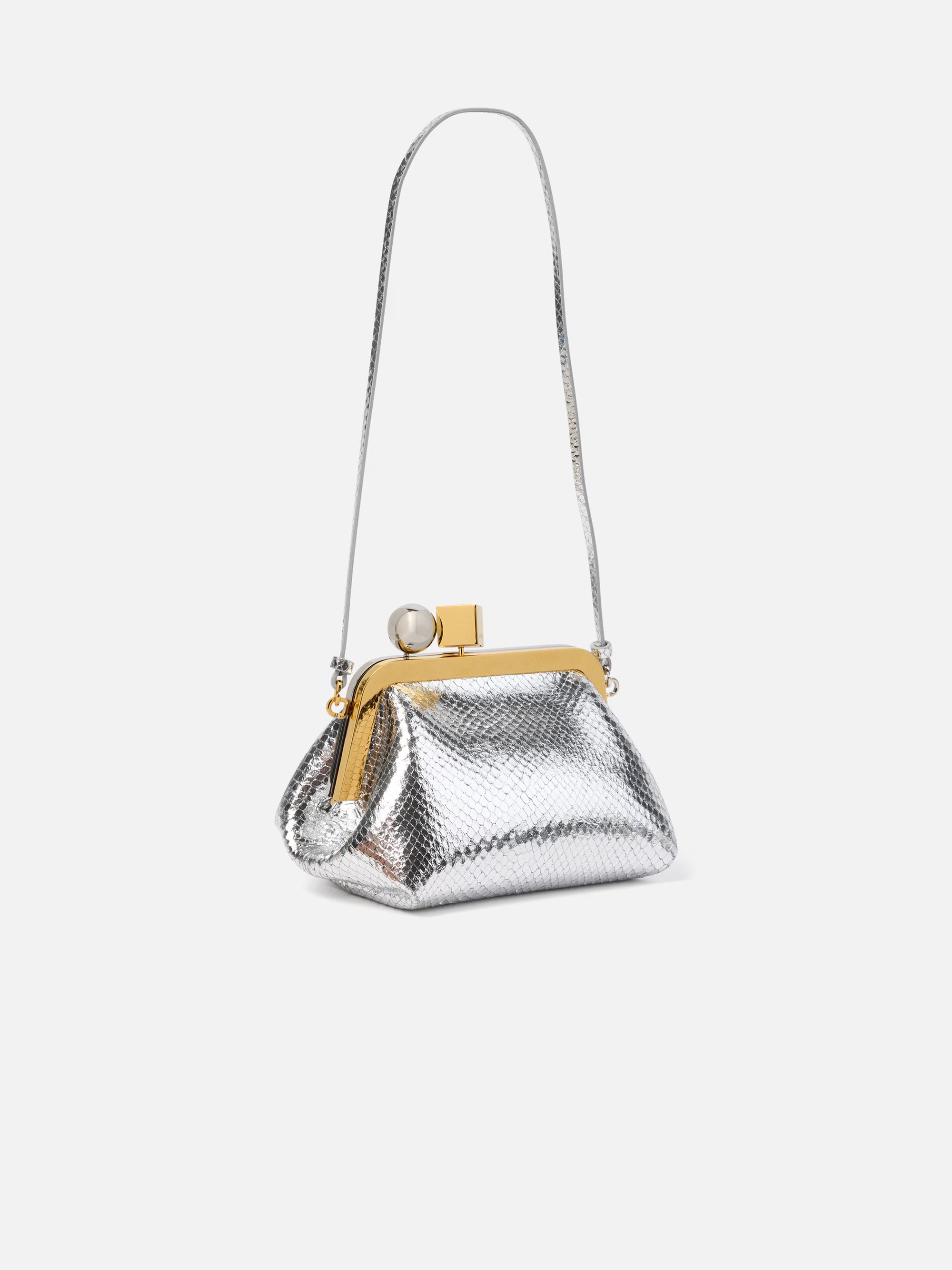 Jacquemus The Berlingot Bag - Silver