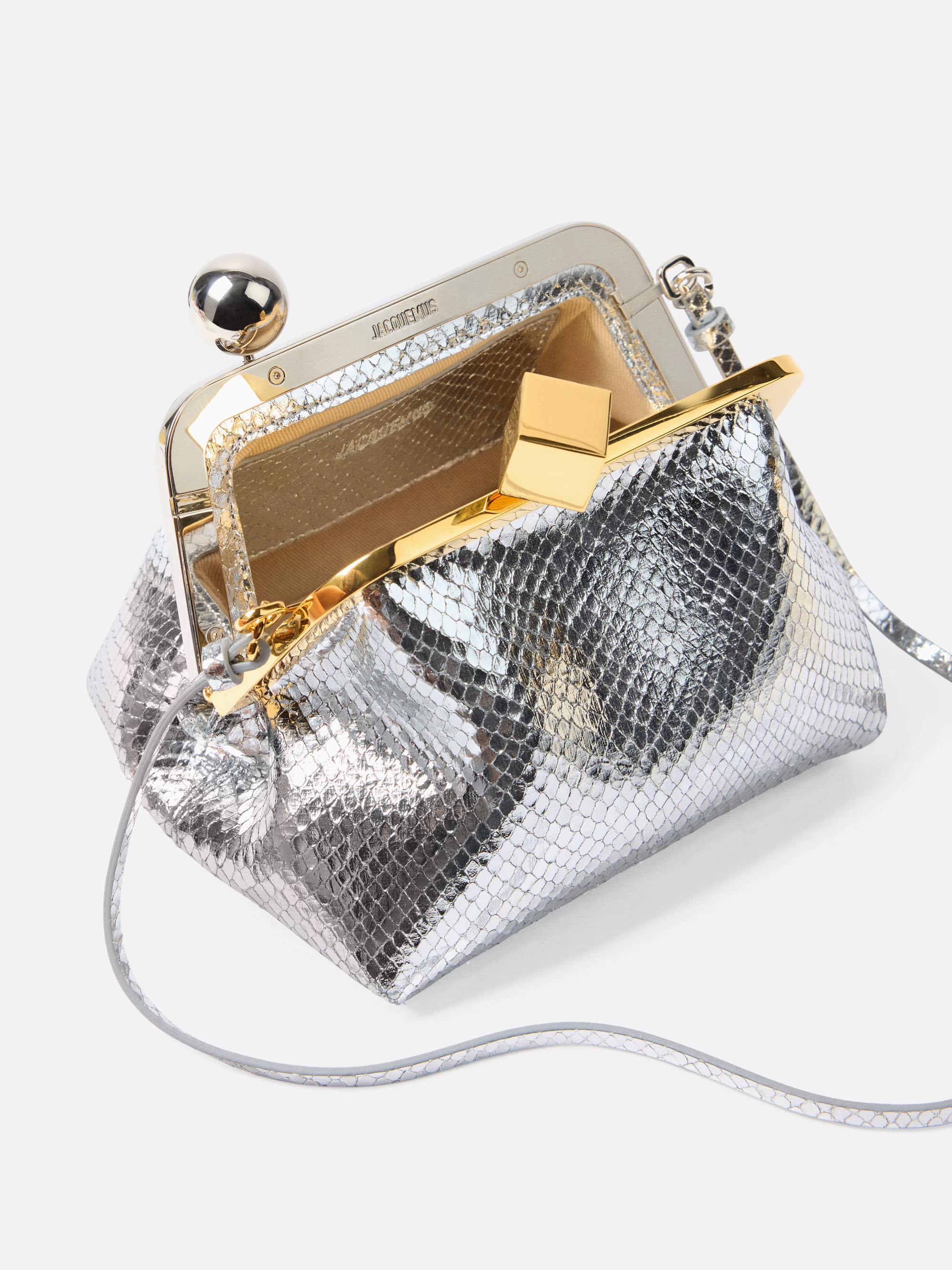 Jacquemus The Berlingot Bag - Silver